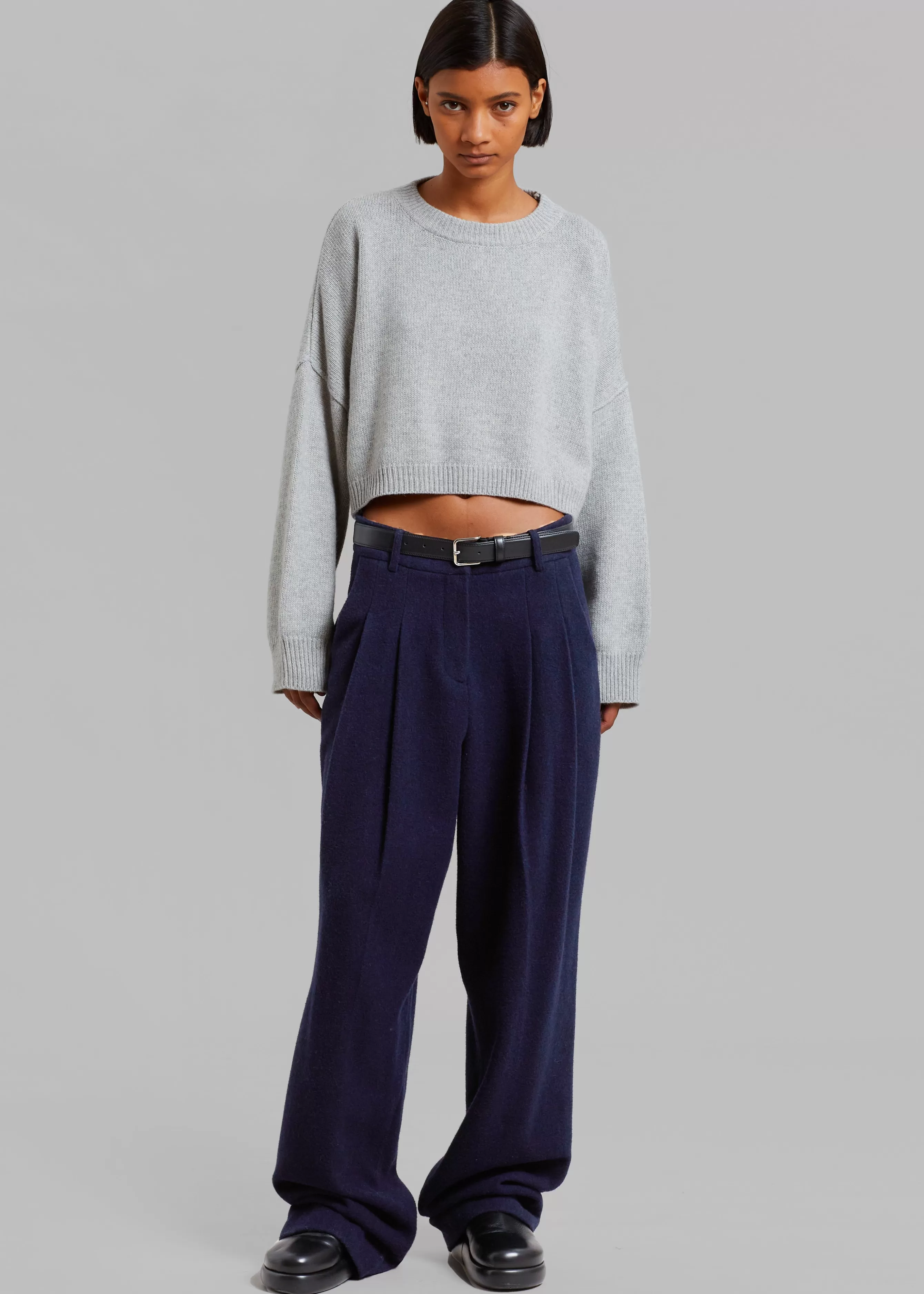 Women The Frankie Shop Layton Wool Suit Pants