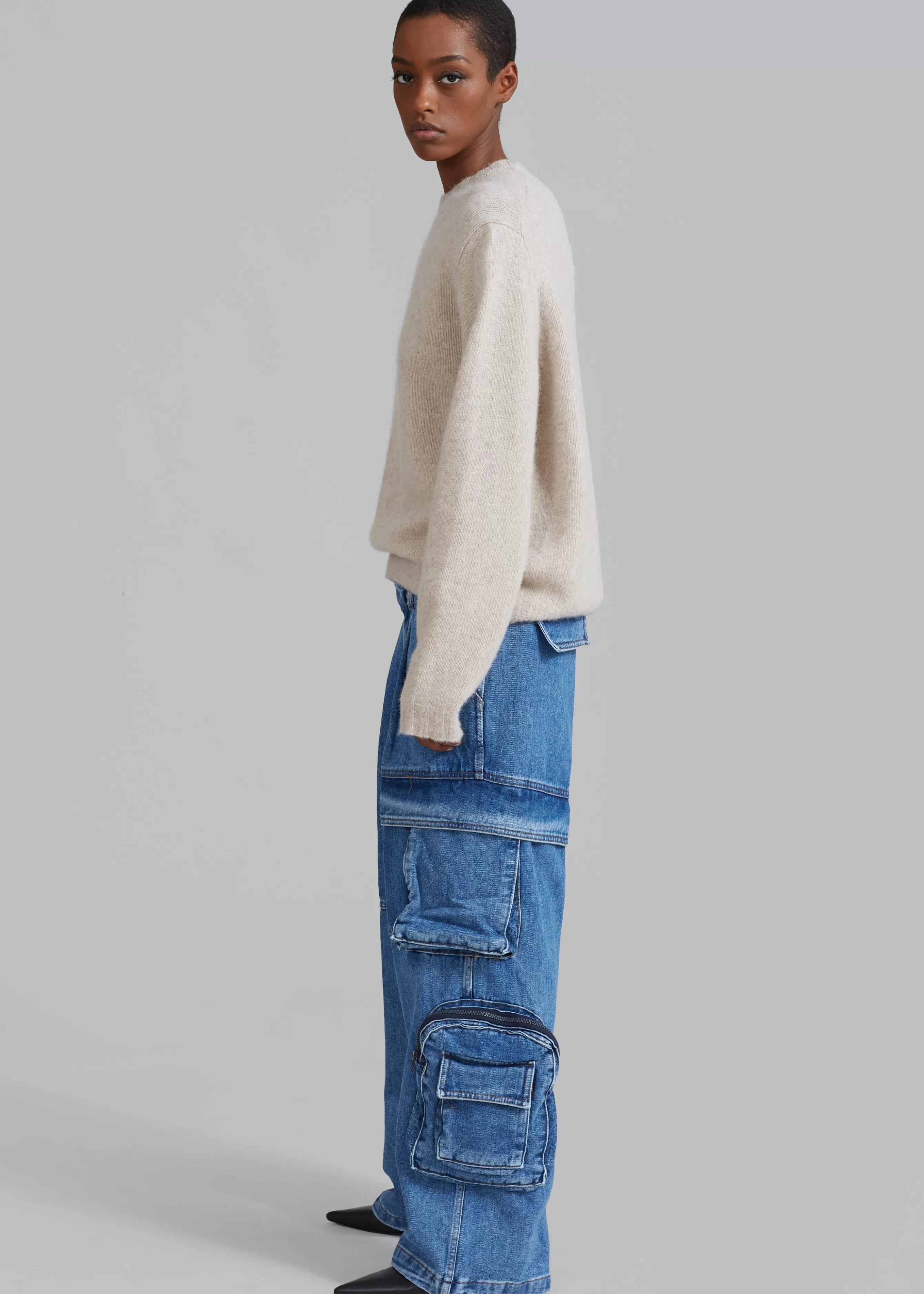 Women The Frankie Shop Lenny Cargo Jeans