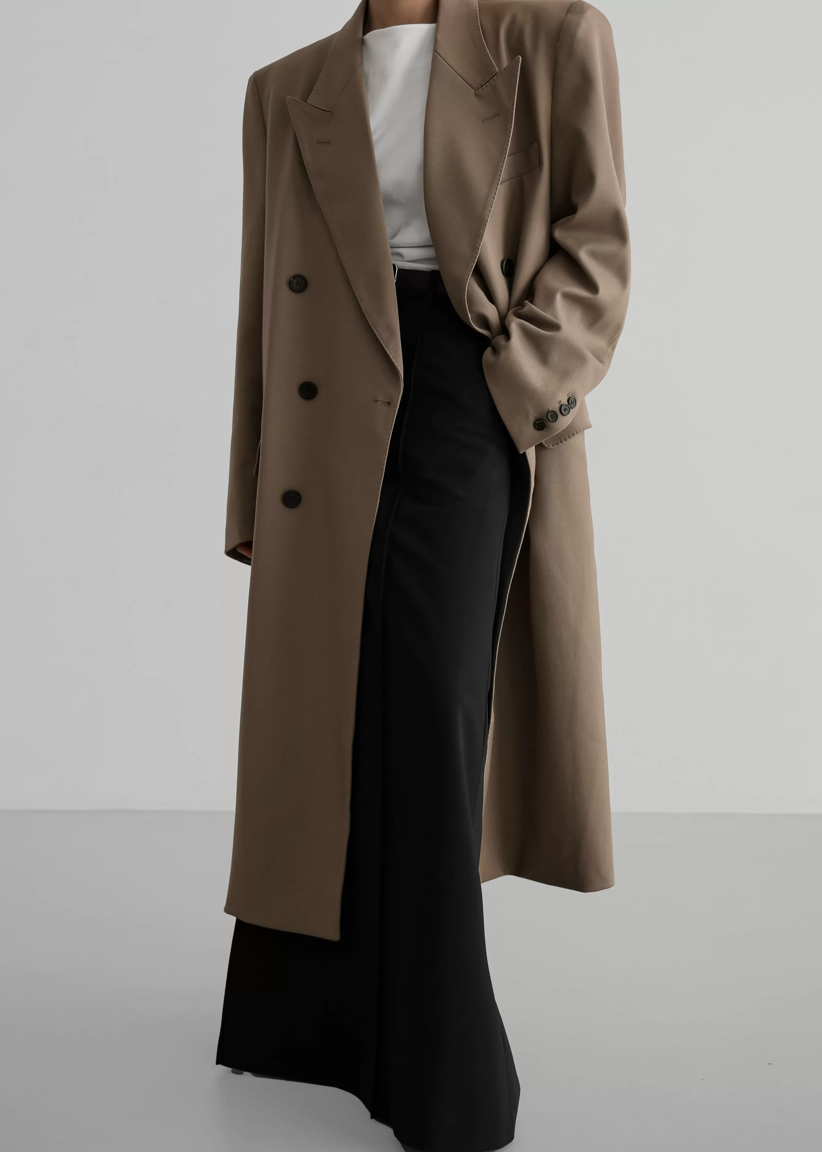 Women The Frankie Shop London Double Breasted Coat