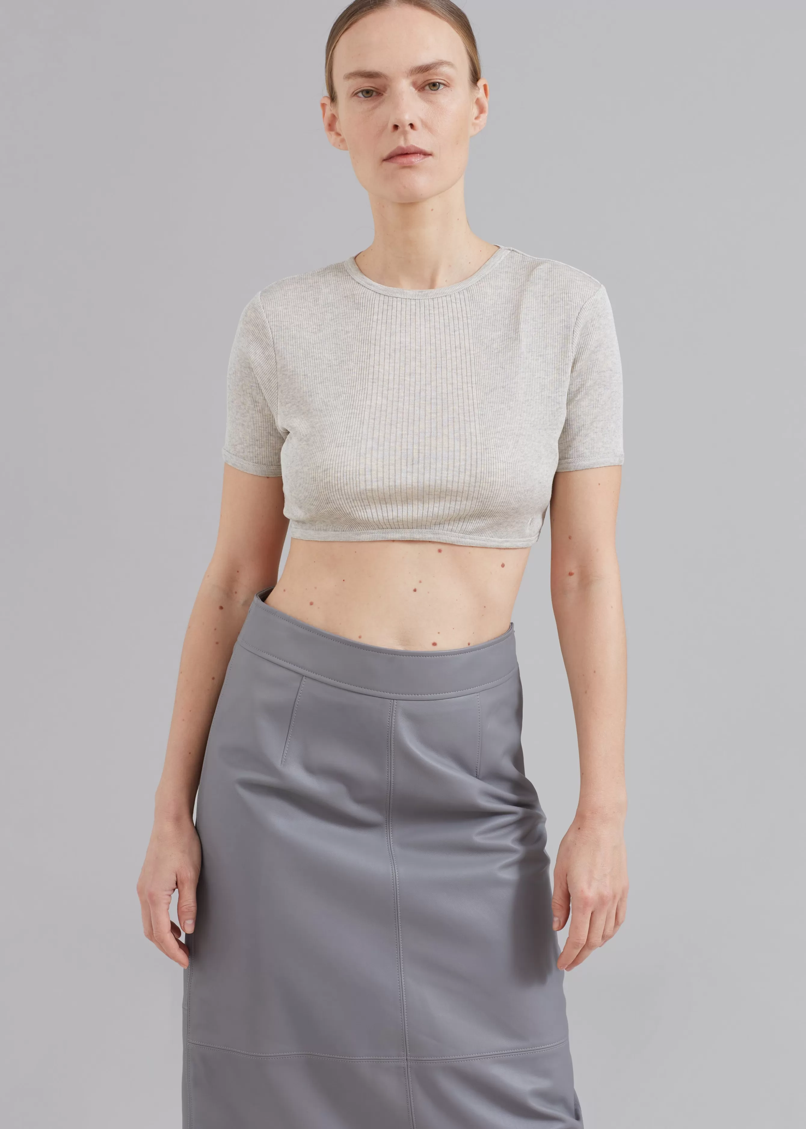 Women The Frankie Shop Loulou Studio Adas Cropped Top