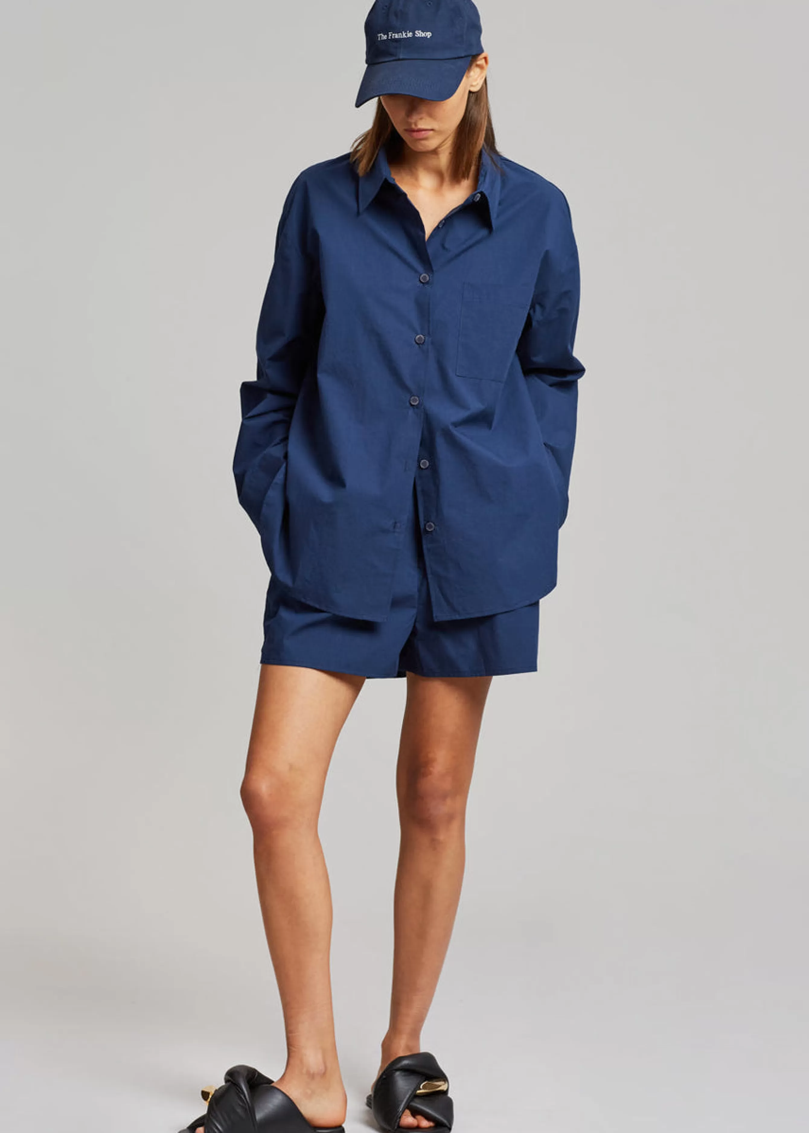 Women The Frankie Shop Lui Organic Cotton Shirt