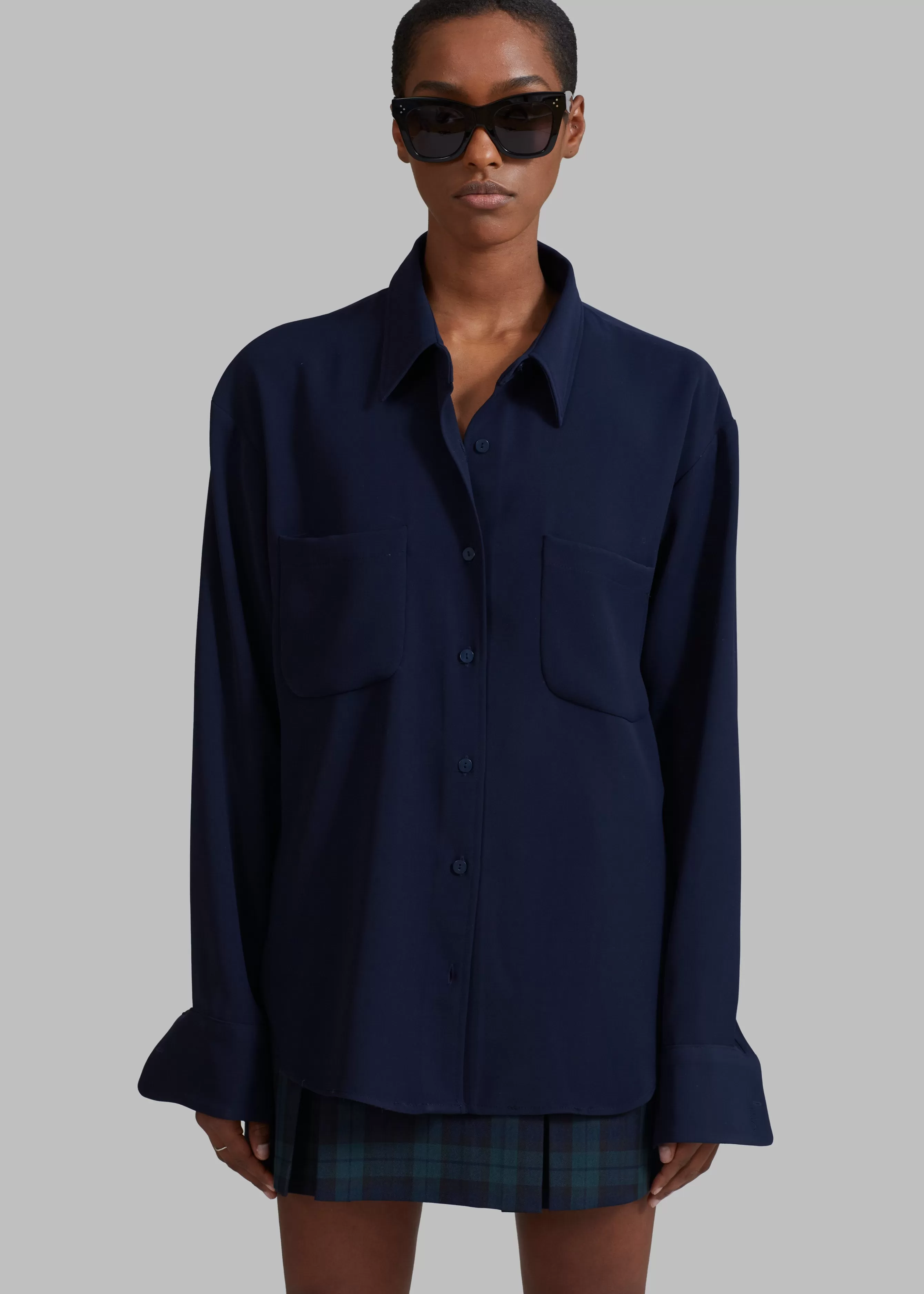 Women The Frankie Shop Macie Pocket Shirt