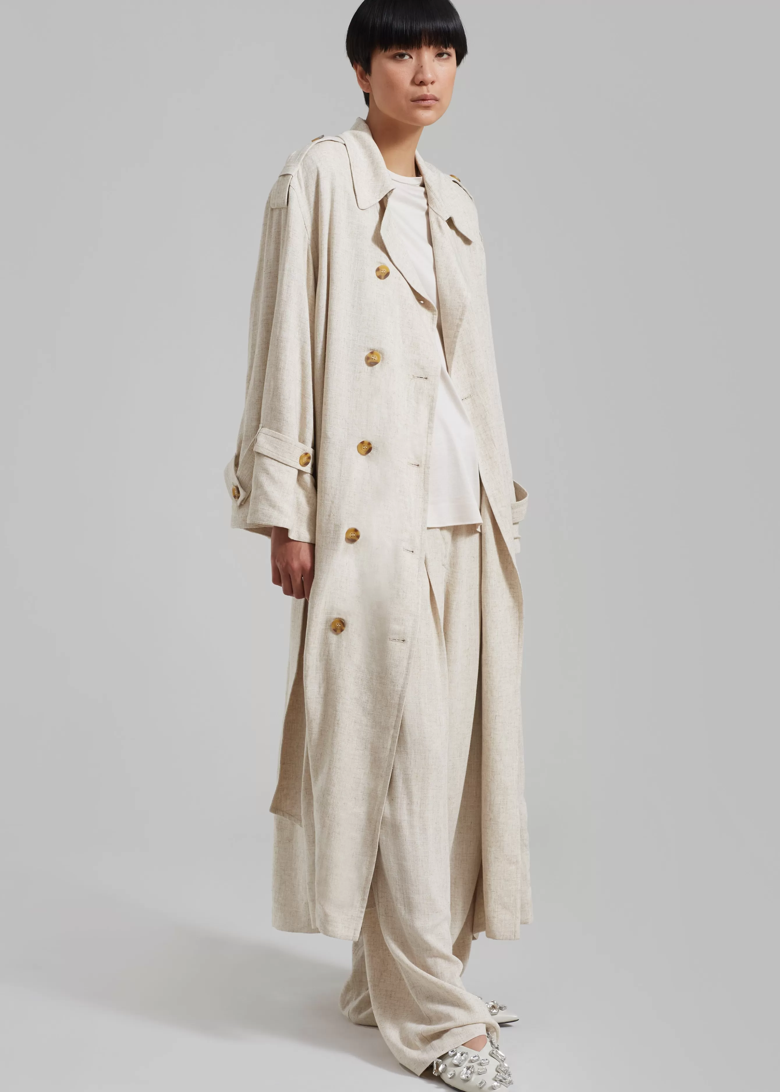 Women The Frankie Shop Malene Birger Alanise Trench