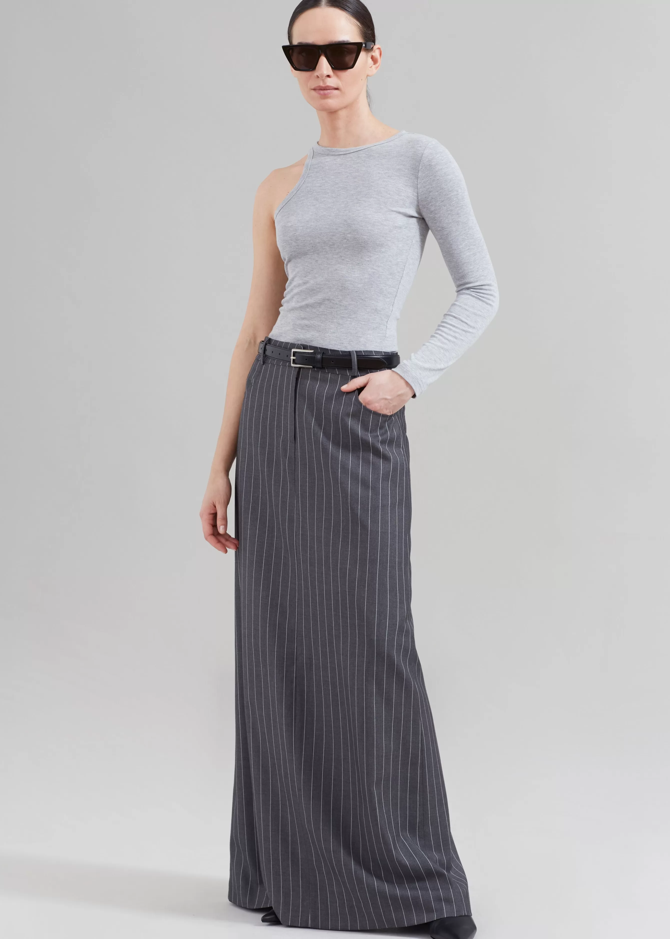 Women The Frankie Shop Malvo Long Pencil Skirt