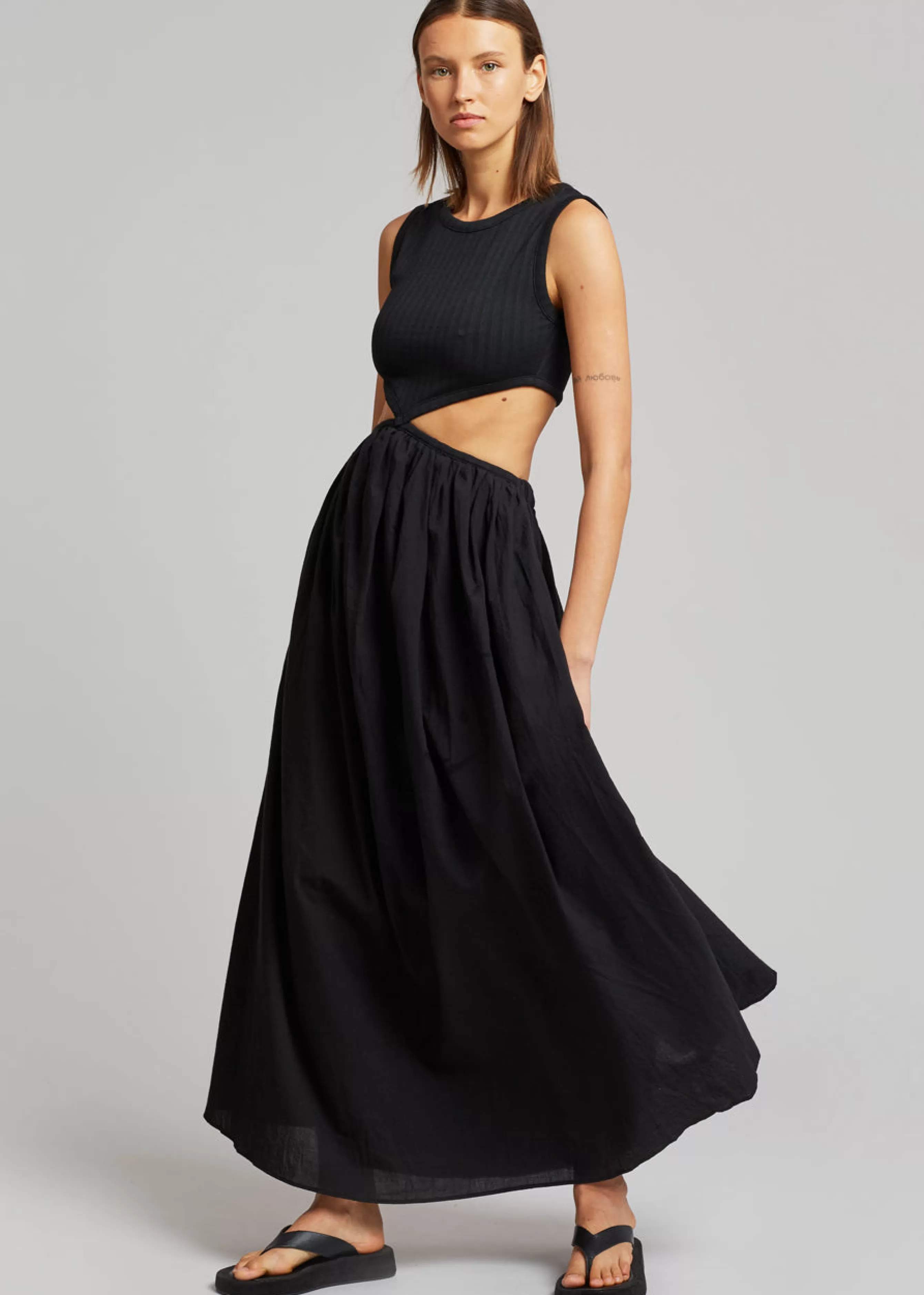 Women The Frankie Shop Mara Cut Out Maxi Dress