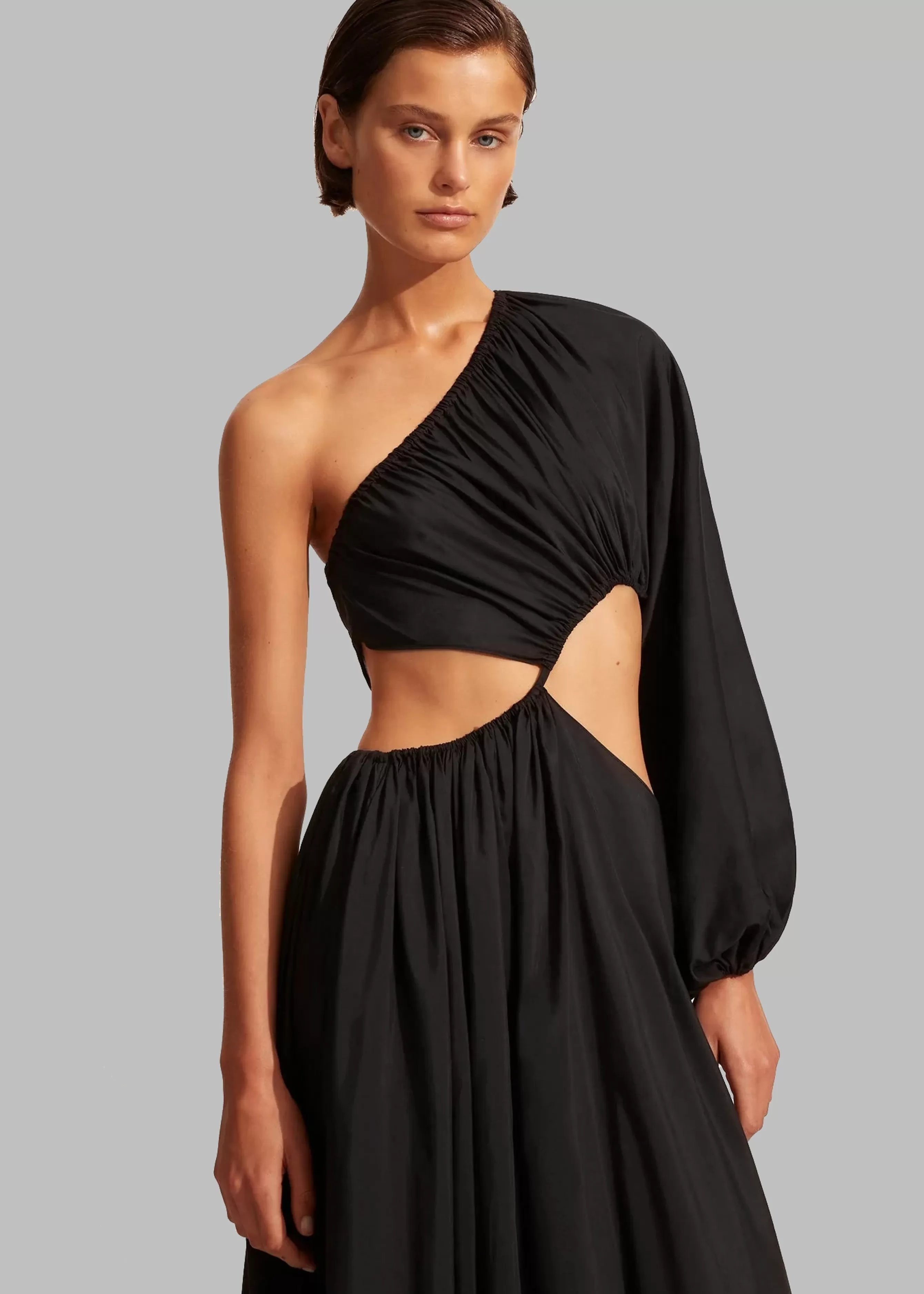 Women The Frankie Shop Matteau Asymmetric Wave Dress