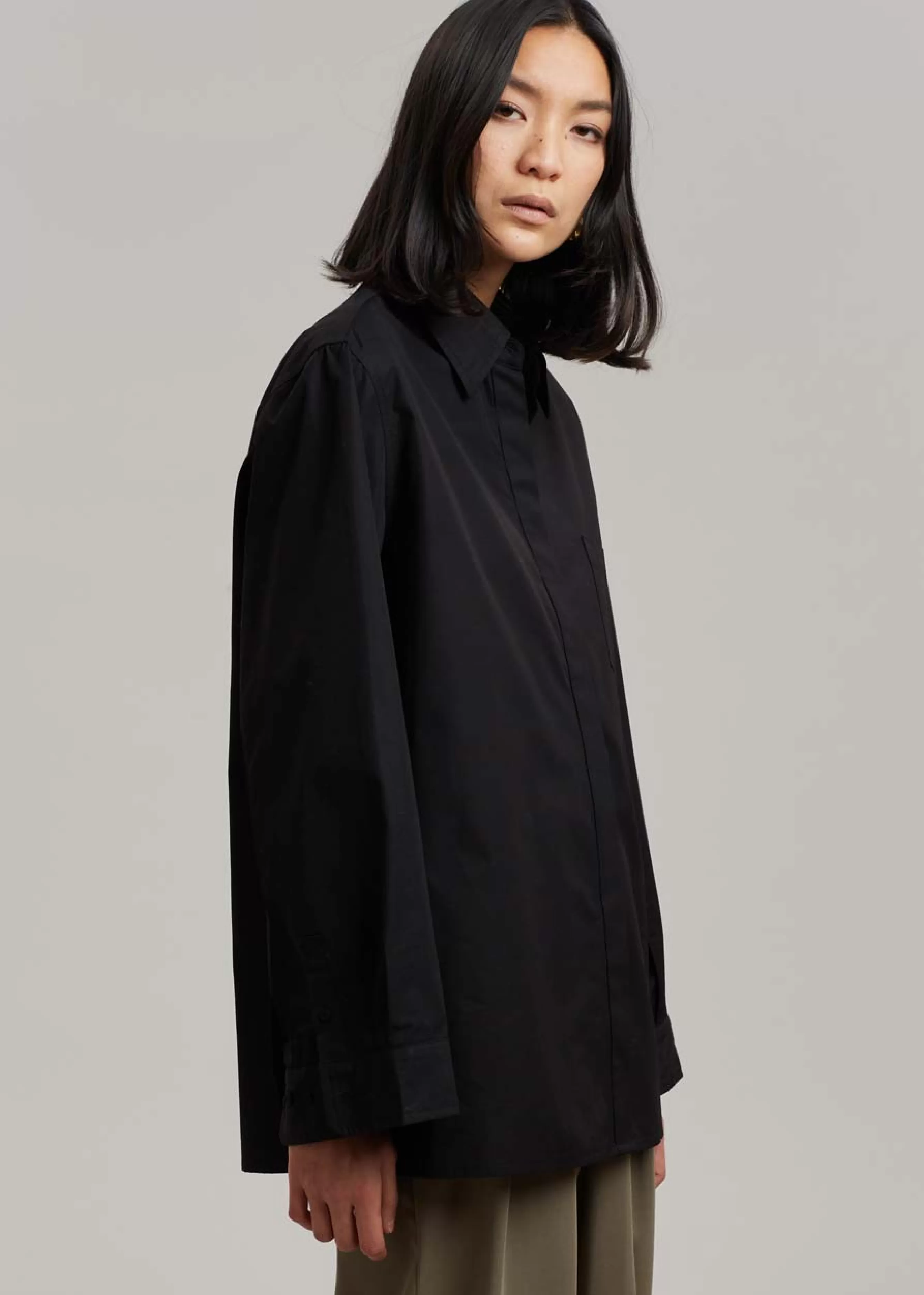 Women The Frankie Shop Mayim Oversized Shirt