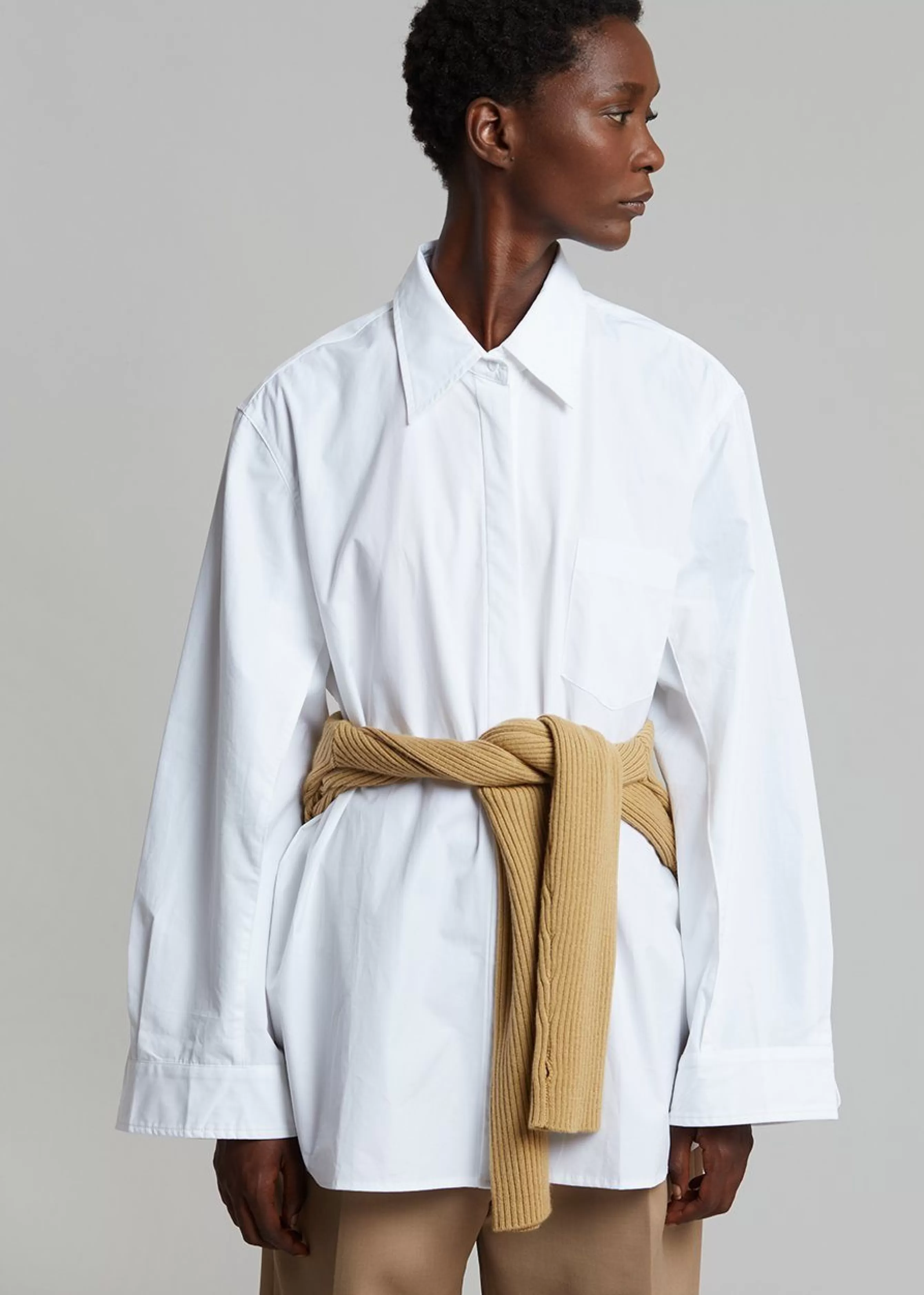 Women The Frankie Shop Mayim Oversized Shirt