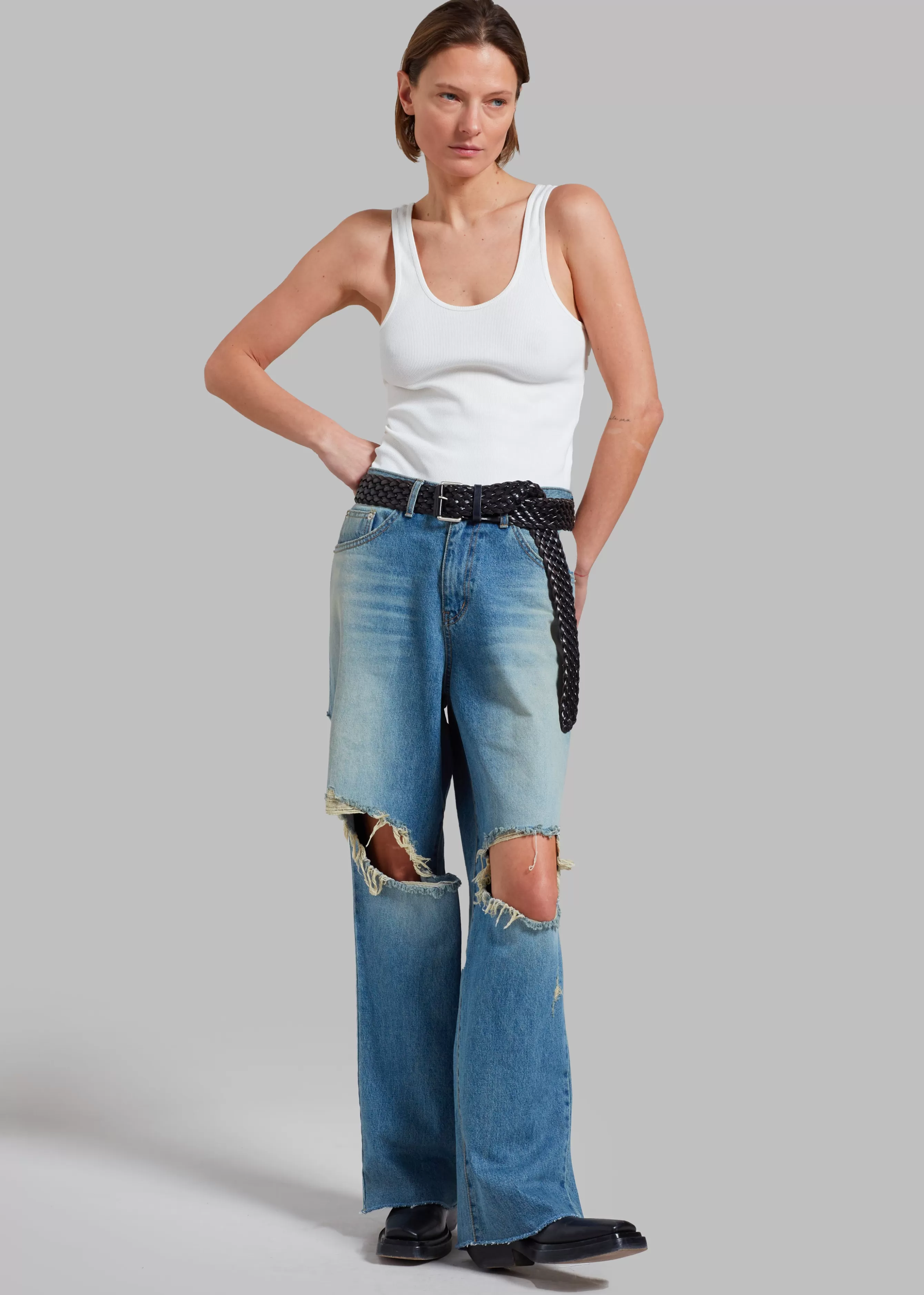 Women The Frankie Shop Melbourne Ripped Jeans