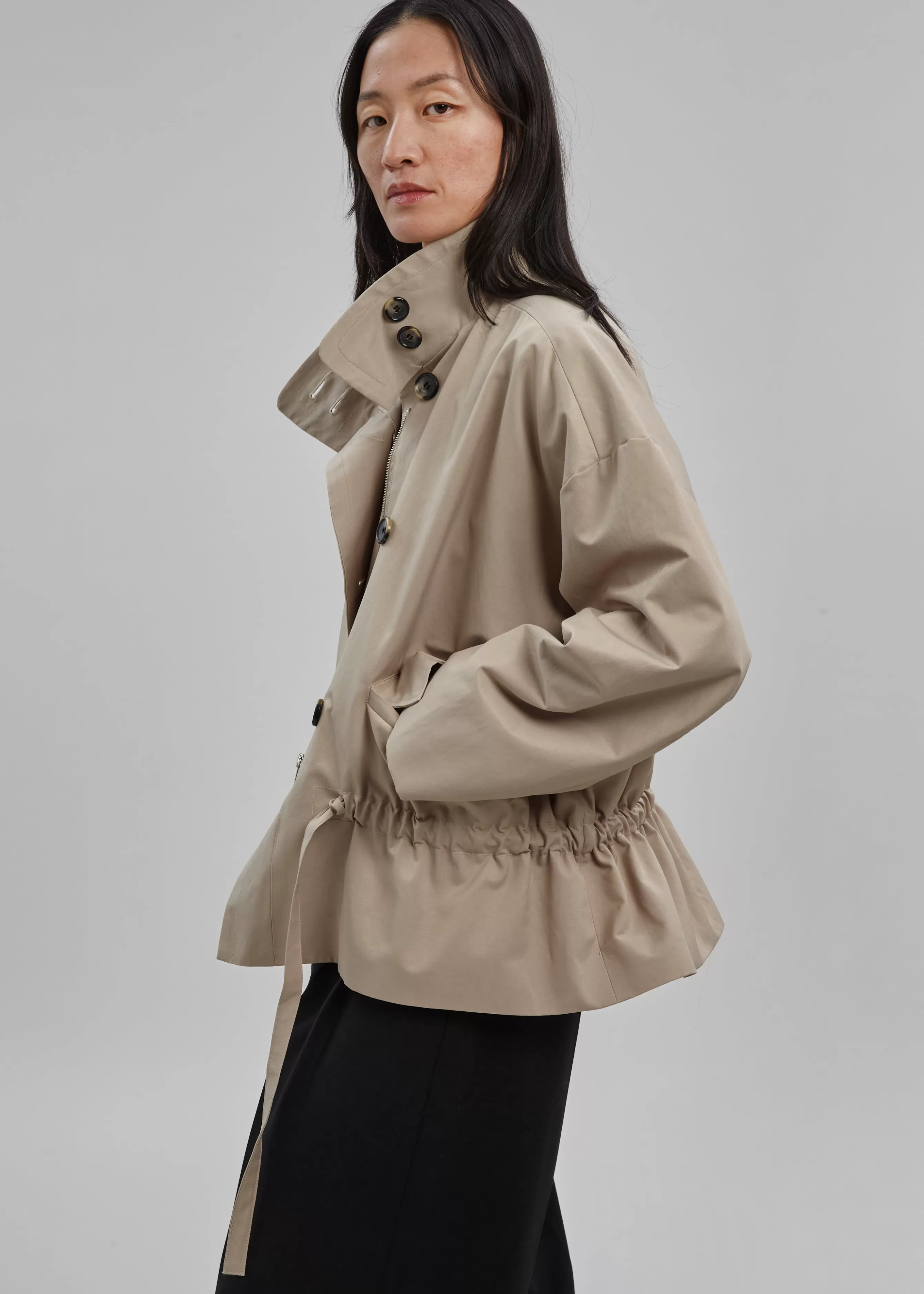 Women The Frankie Shop Myro Drawstring Jacket