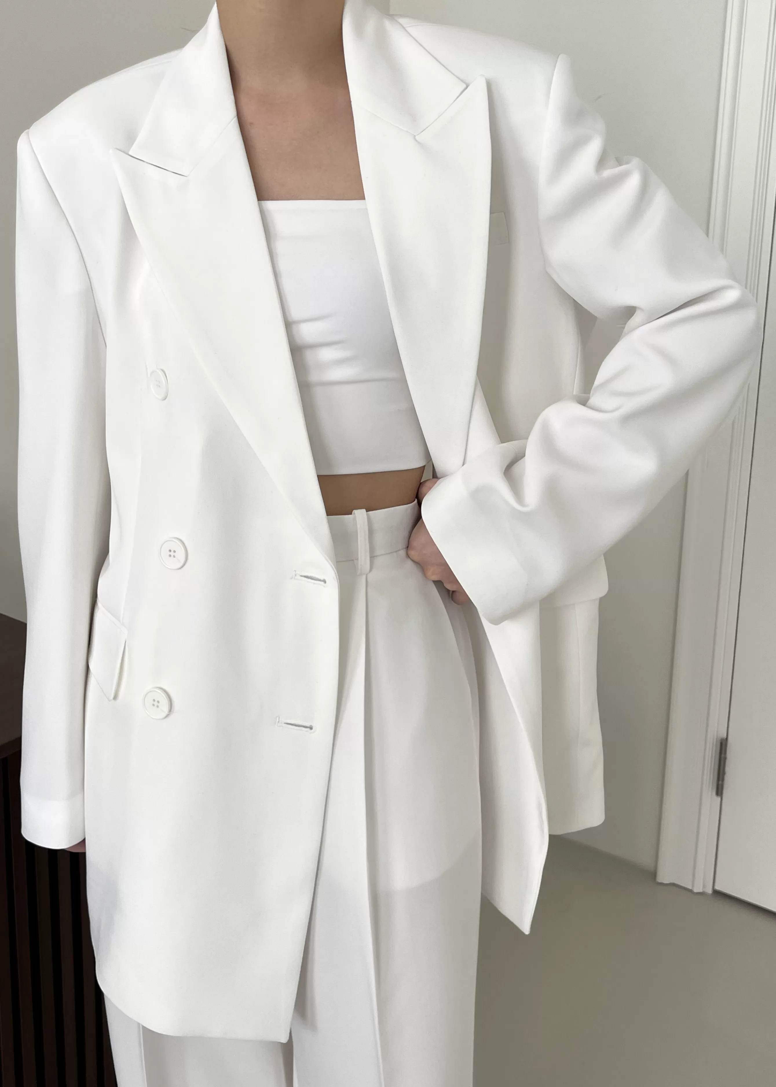 Women The Frankie Shop Nessi Double Breasted Blazer