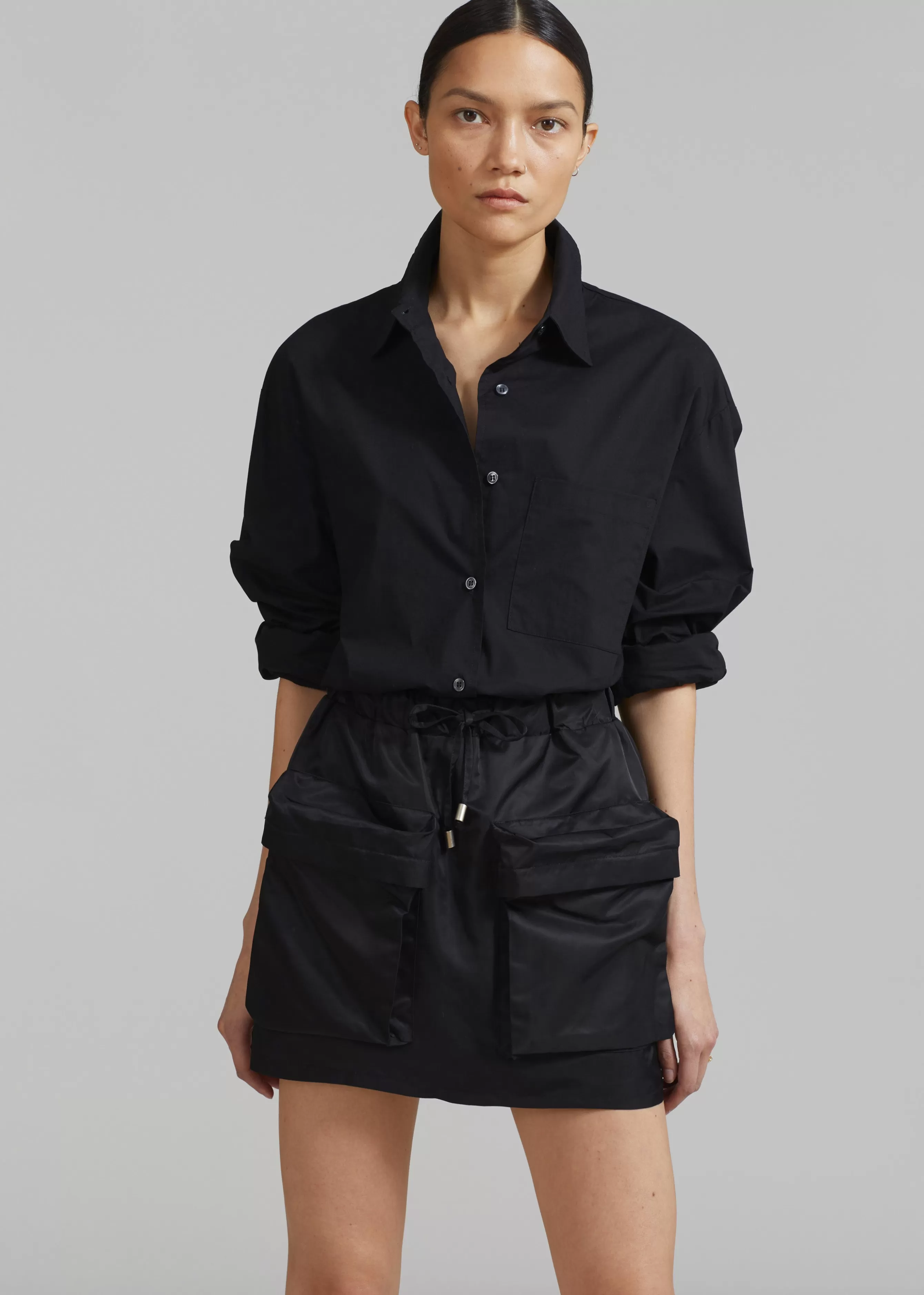 Women The Frankie Shop Neta Pocket Mini Skirt