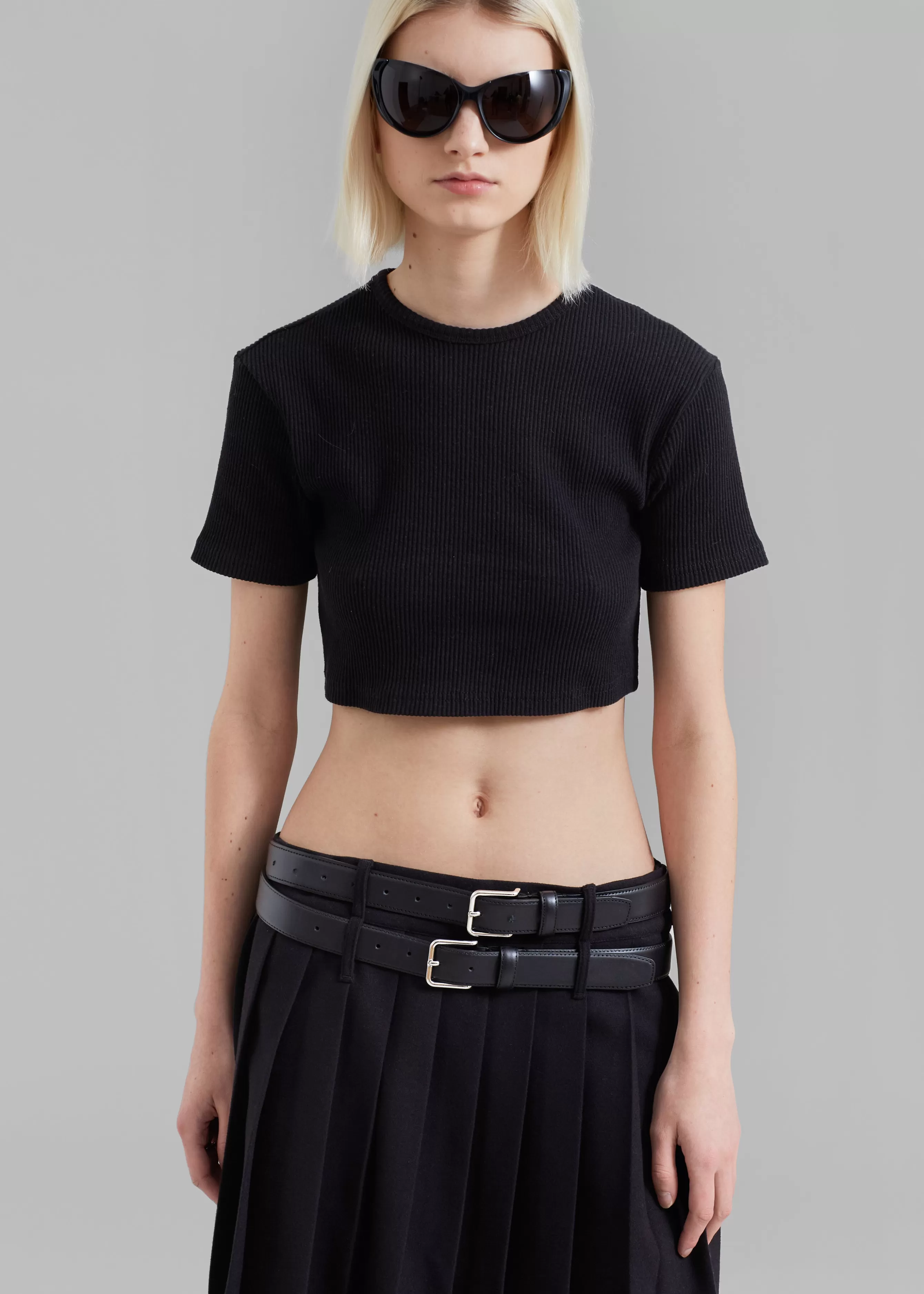 Women The Frankie Shop Nico Cropped Tee