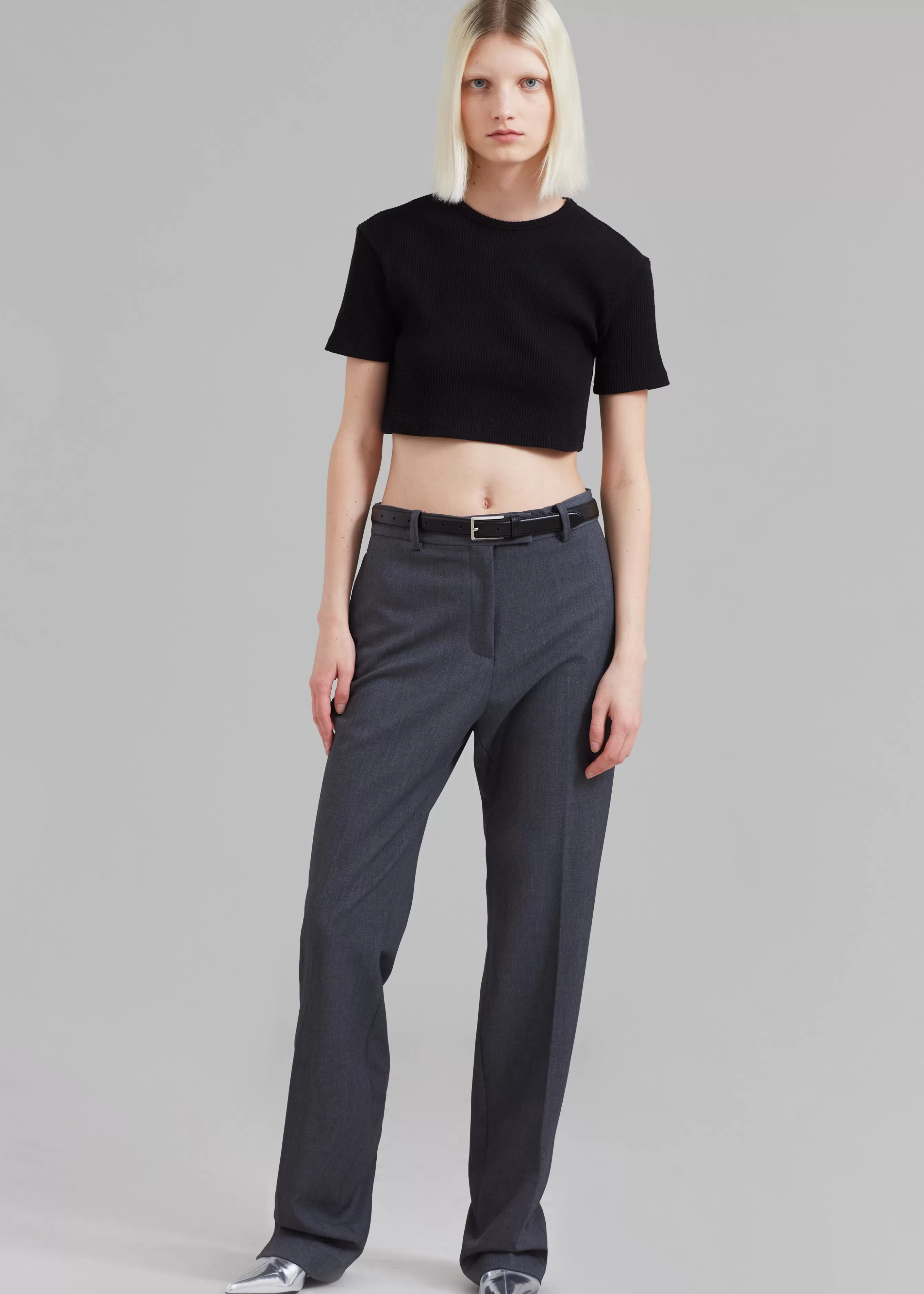 Women The Frankie Shop Nico Cropped Tee