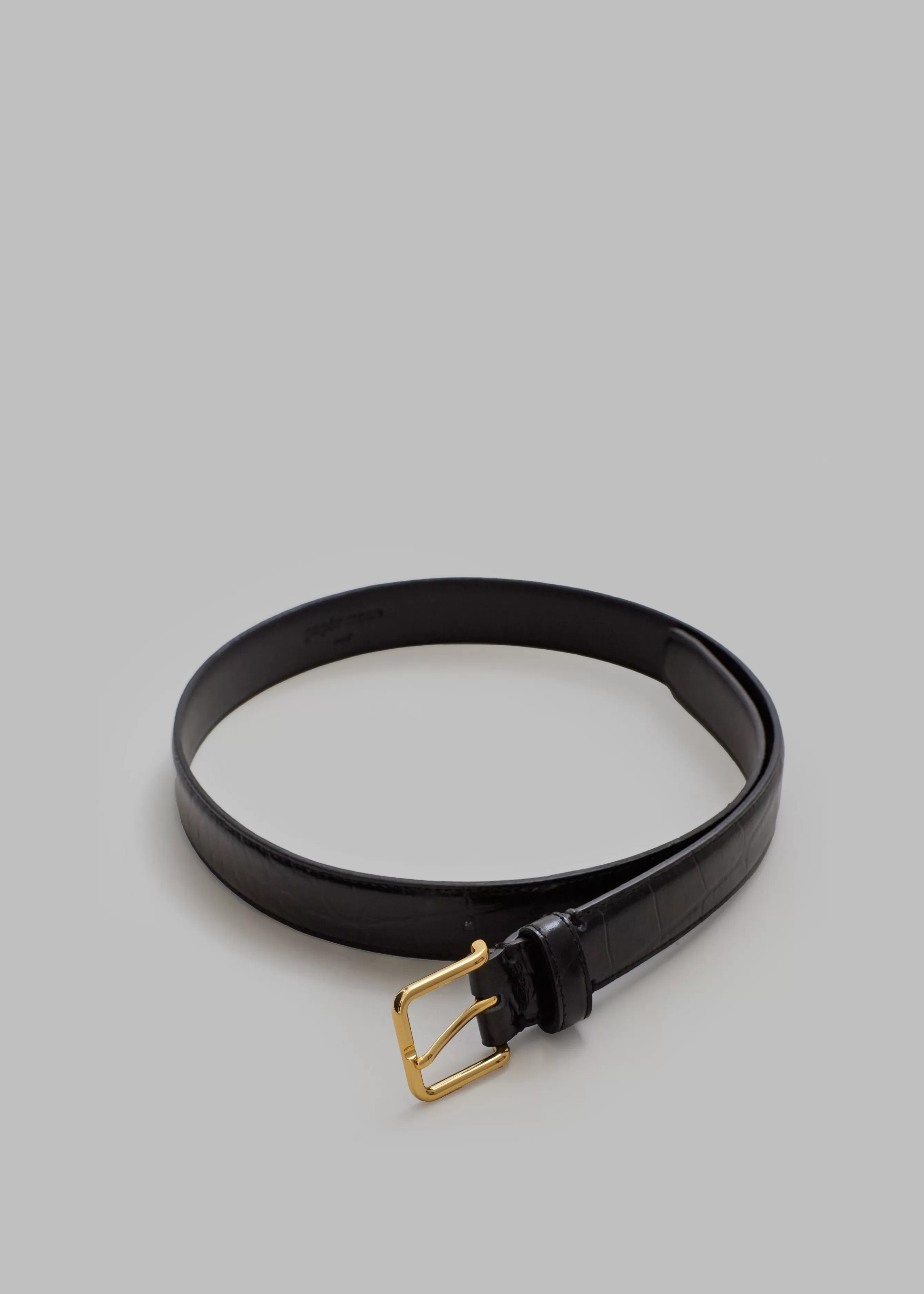 Women The Frankie Shop Norin Croc-Effect Belt