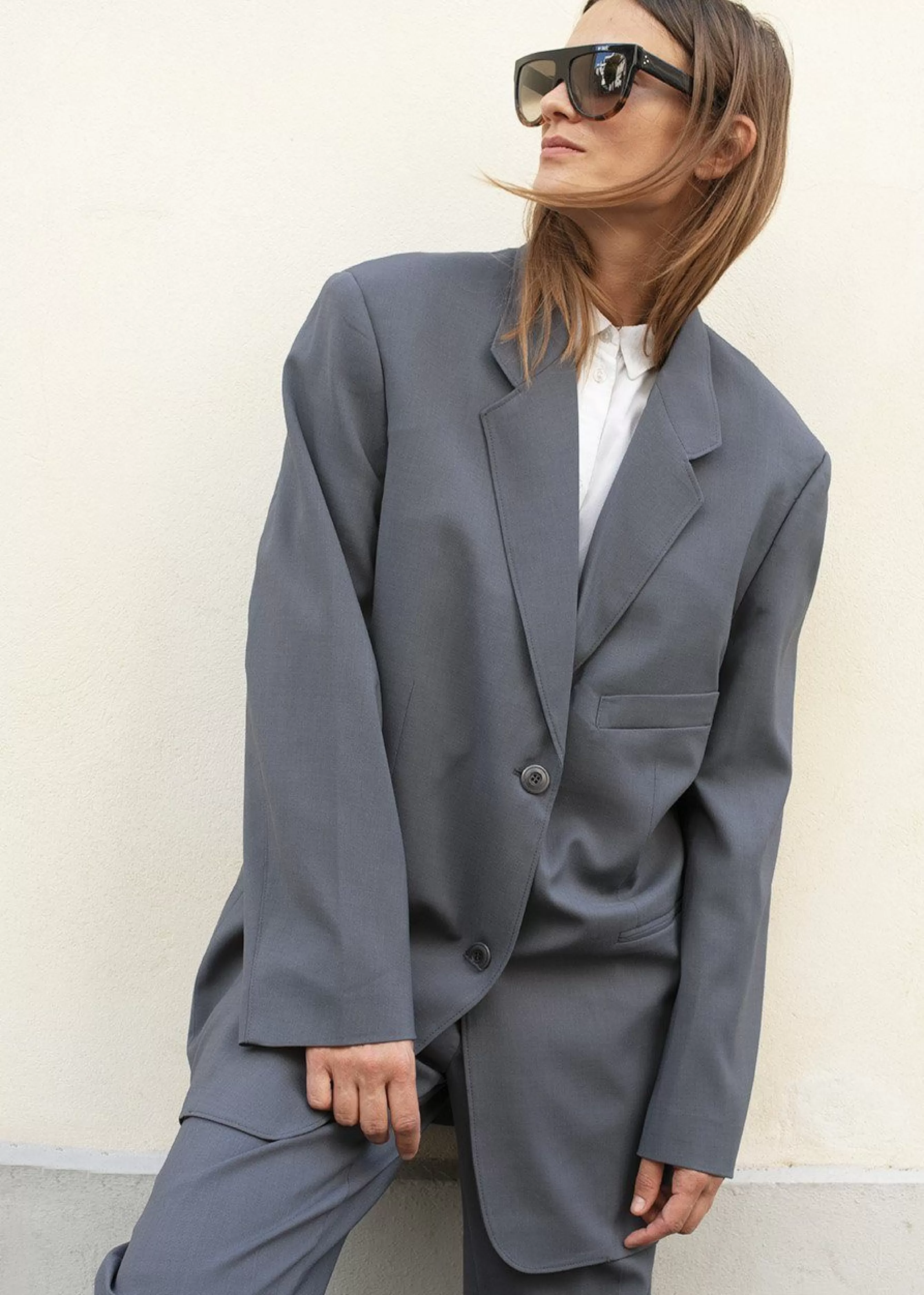 Women The Frankie Shop Notch Lapel Blazer