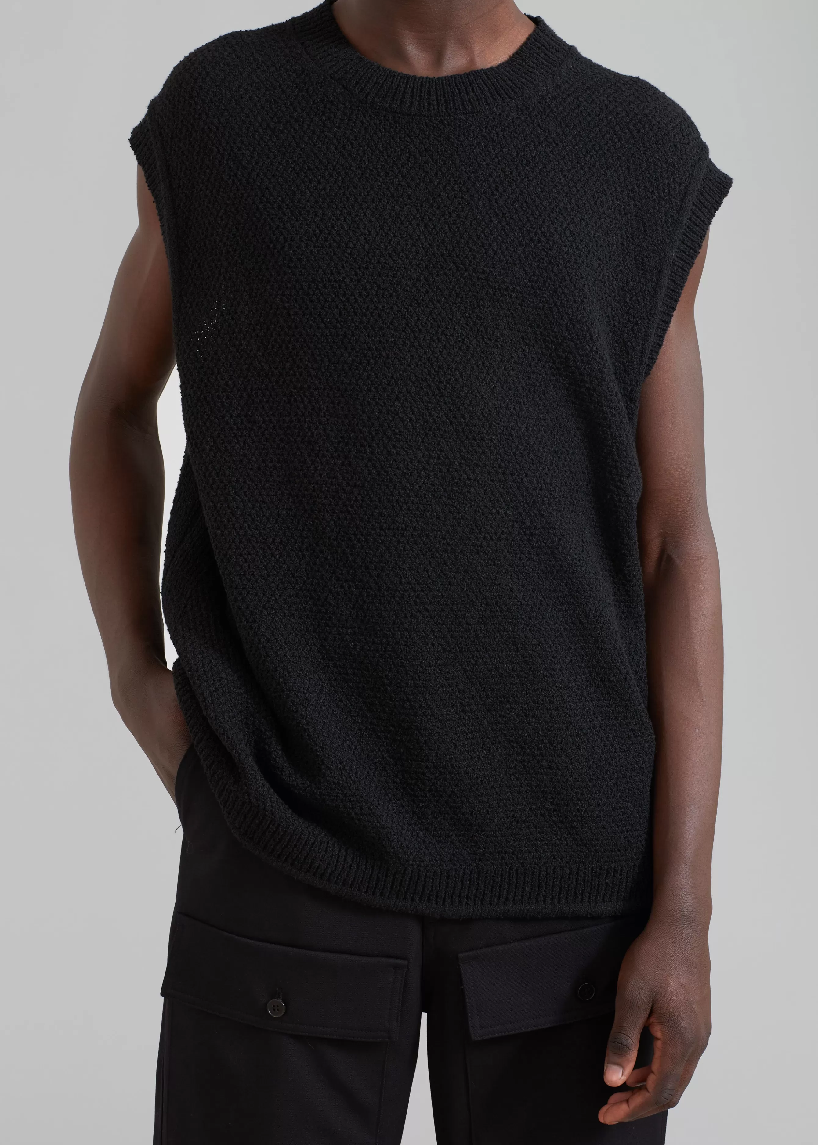 Men The Frankie Shop Oslo Knit Vest