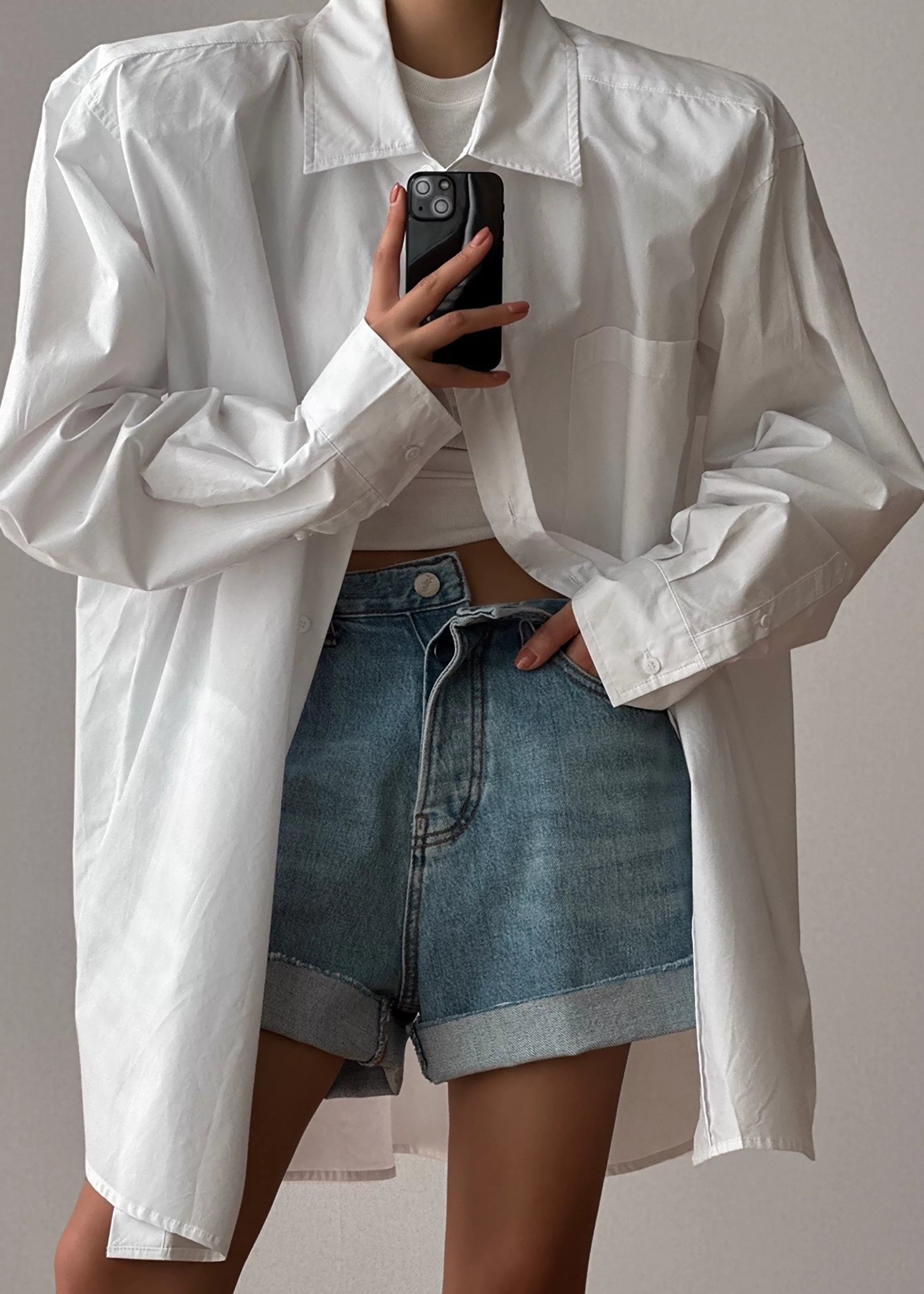 Women The Frankie Shop Panama Oversized Shirt