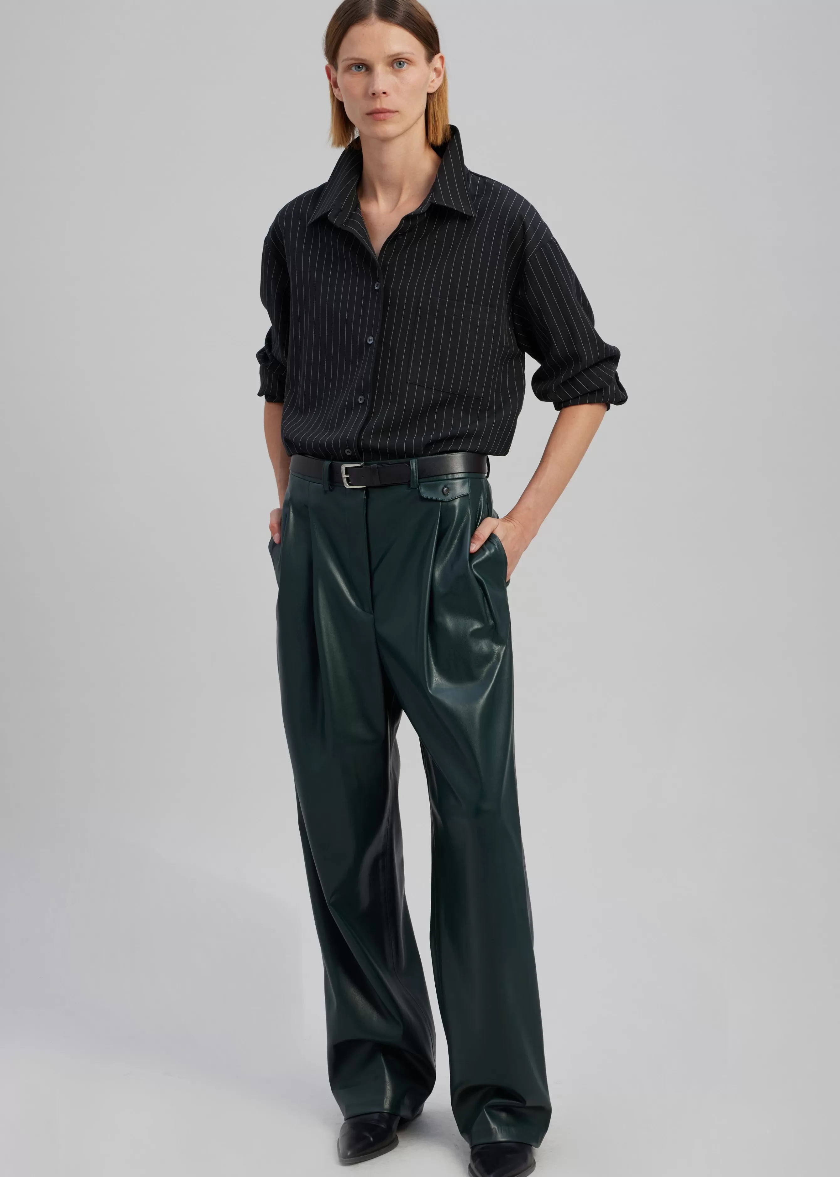 Women The Frankie Shop Pernille Faux Leather Pants