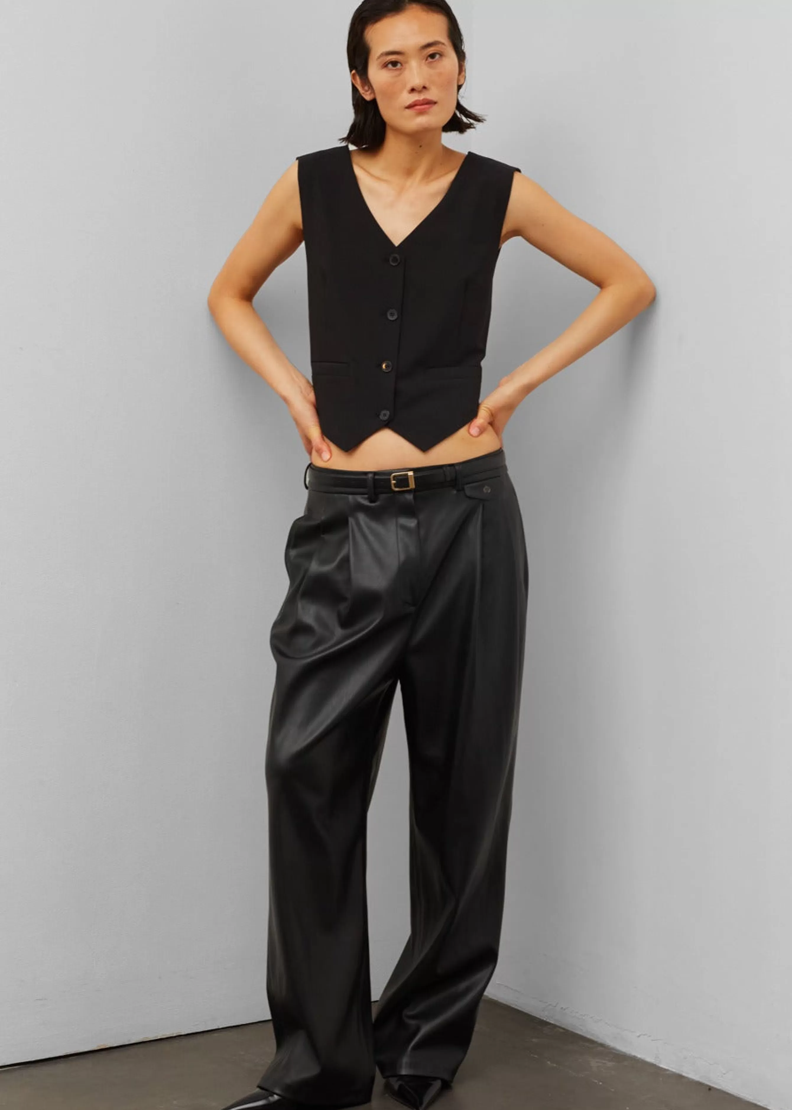 Women The Frankie Shop Pernille Faux Leather Pants