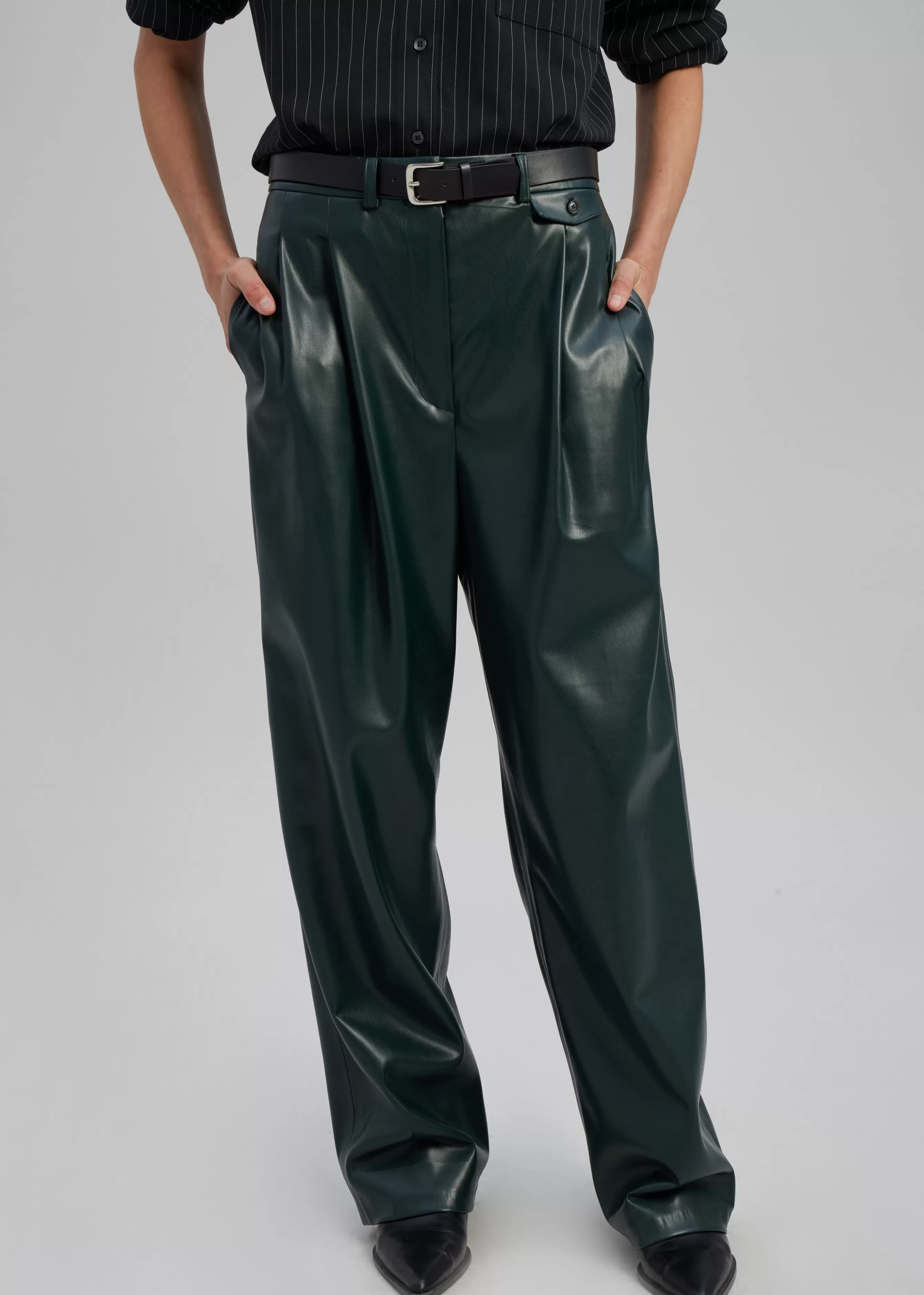 Women The Frankie Shop Pernille Faux Leather Pants