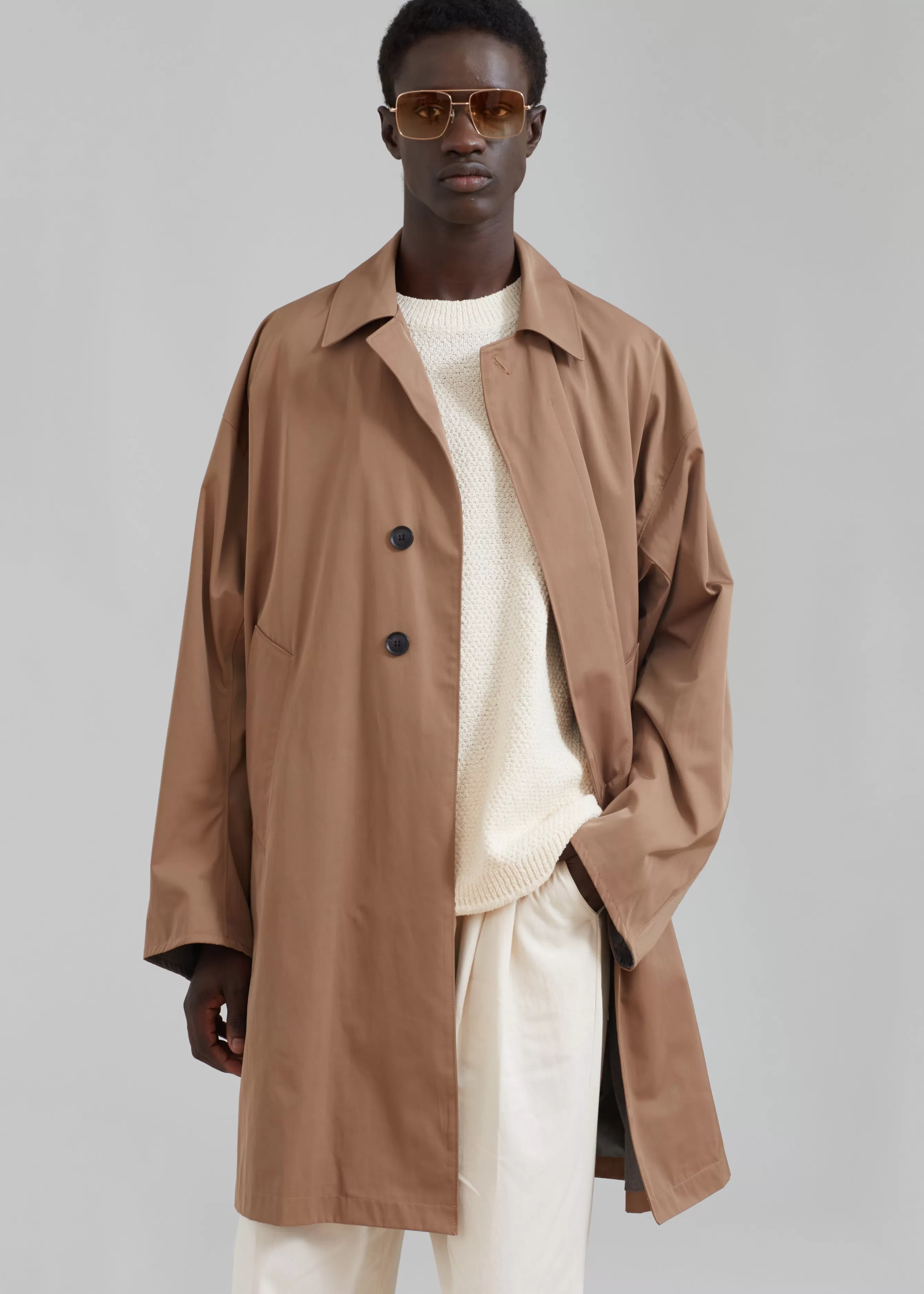 Men The Frankie Shop Peter Trench Coat