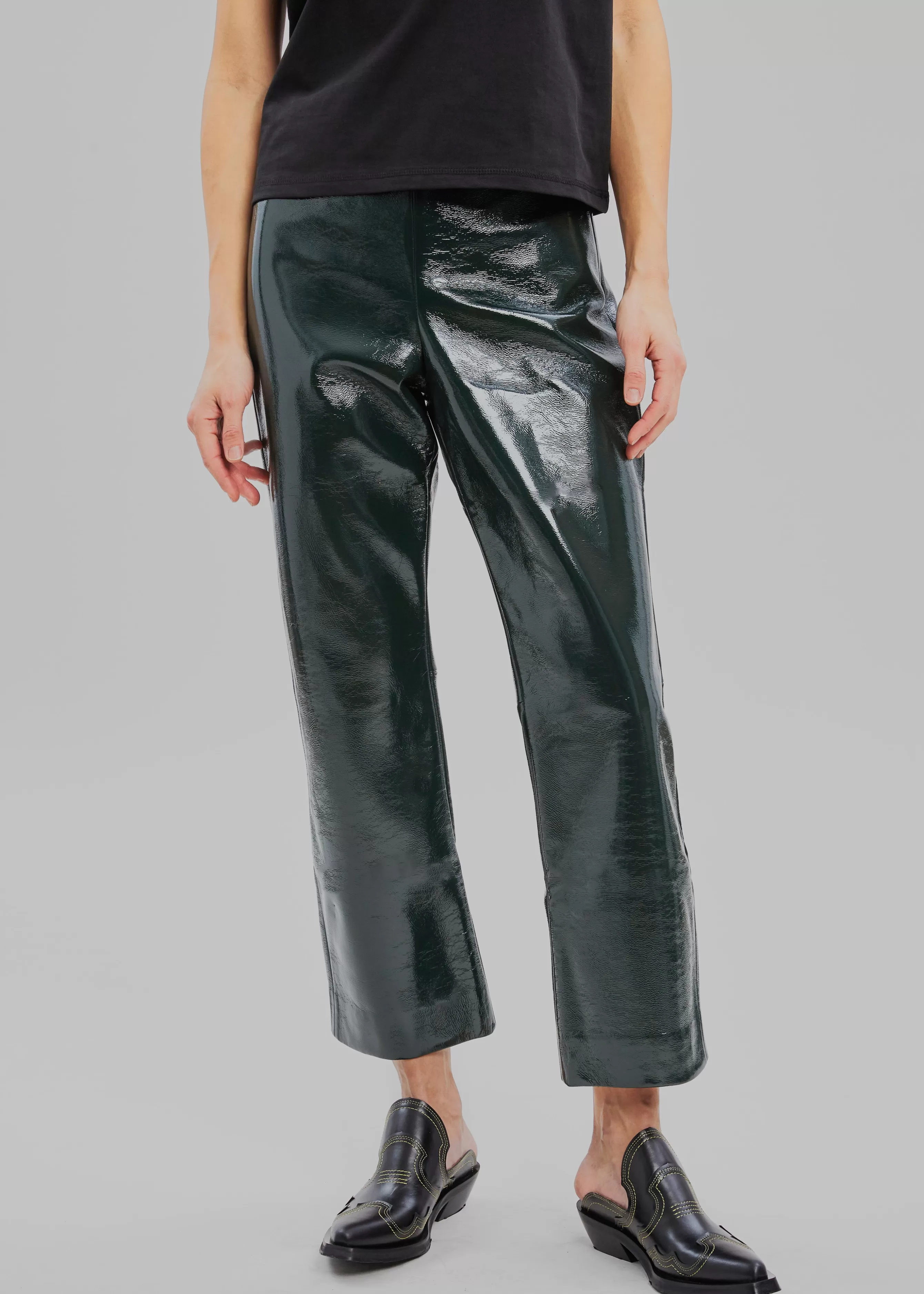 Women The Frankie Shop Proenza Schouler White Label Vinyl Pants