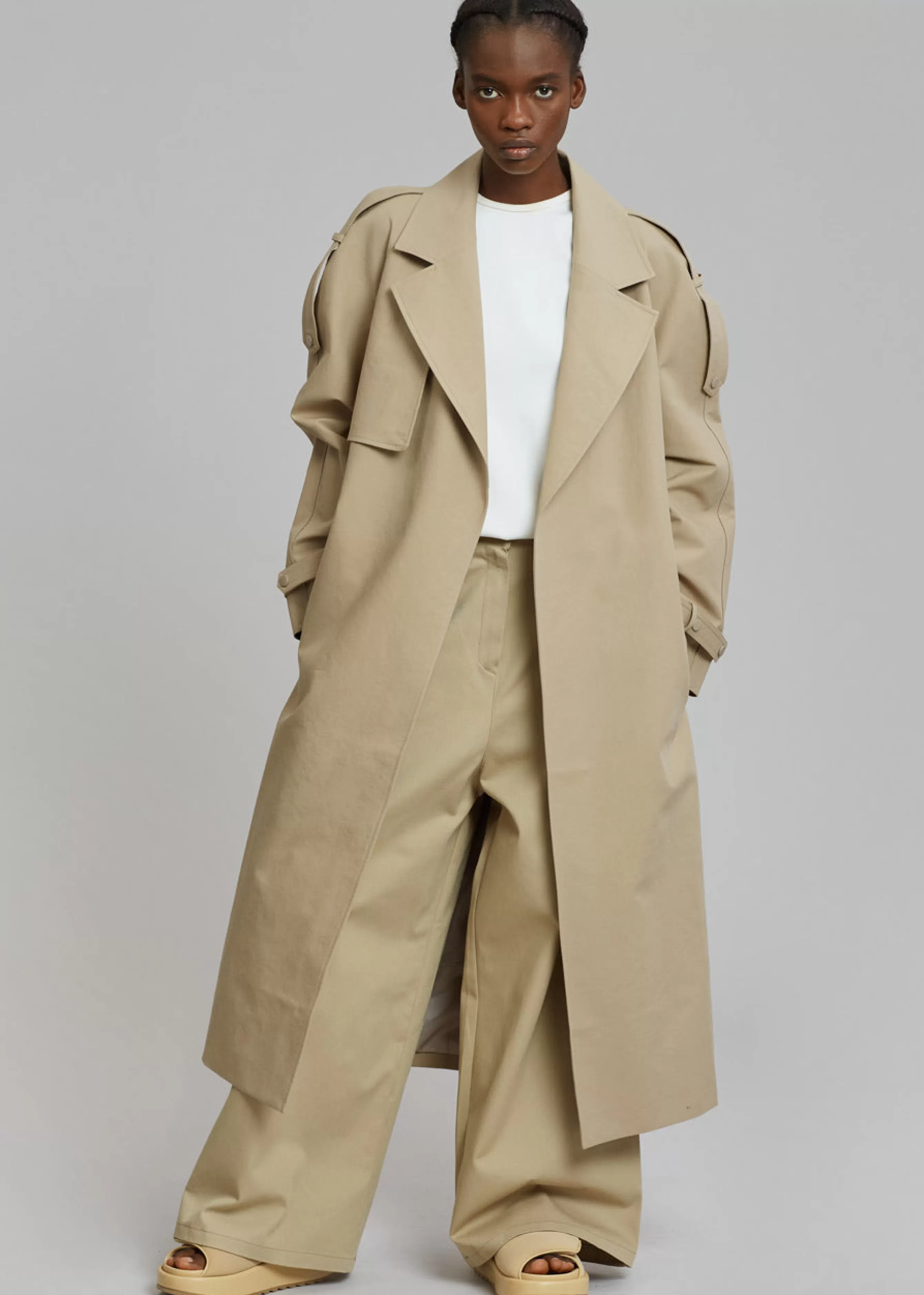 Women The Frankie Shop Rhodes Trench Coat