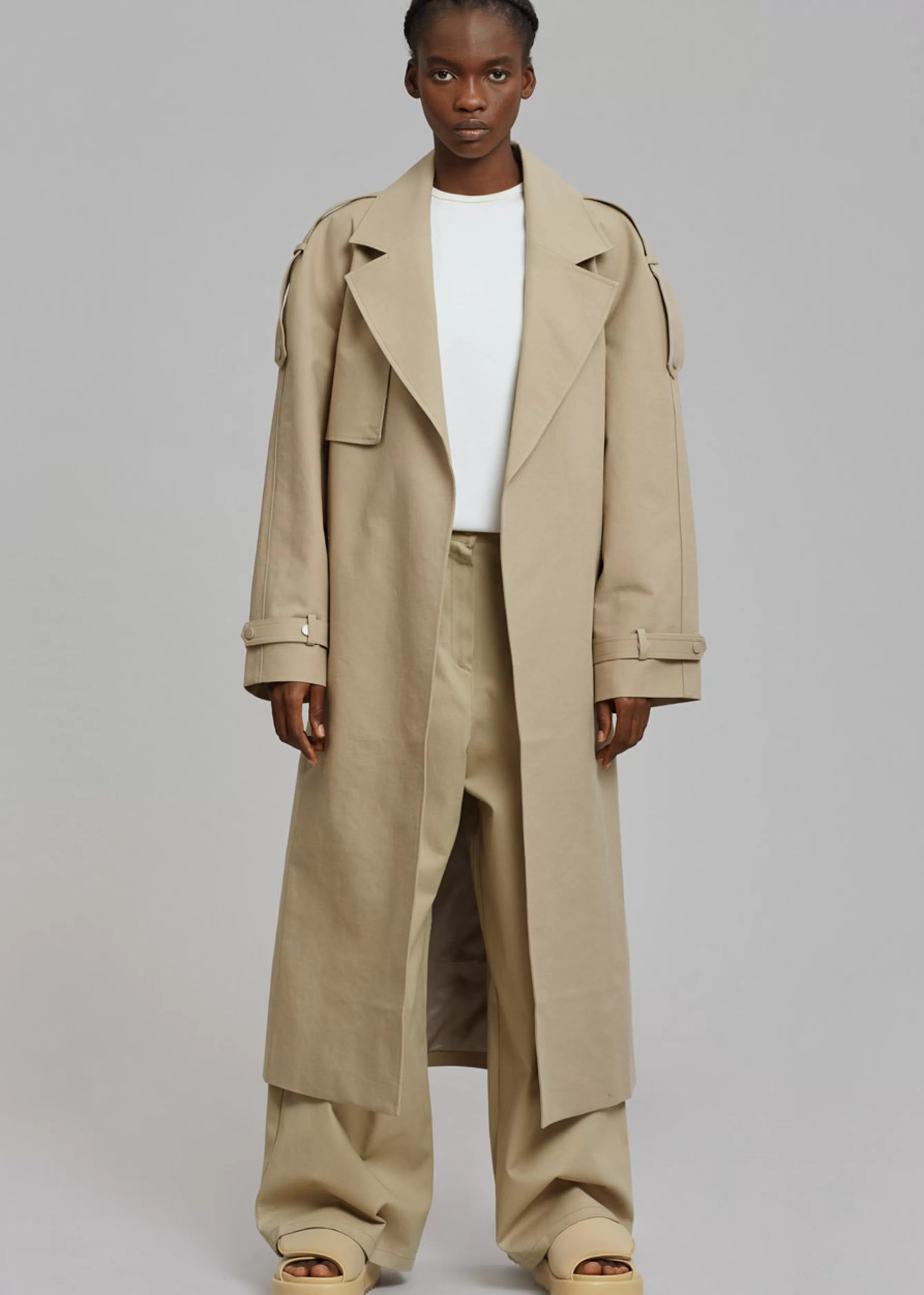 Women The Frankie Shop Rhodes Trench Coat