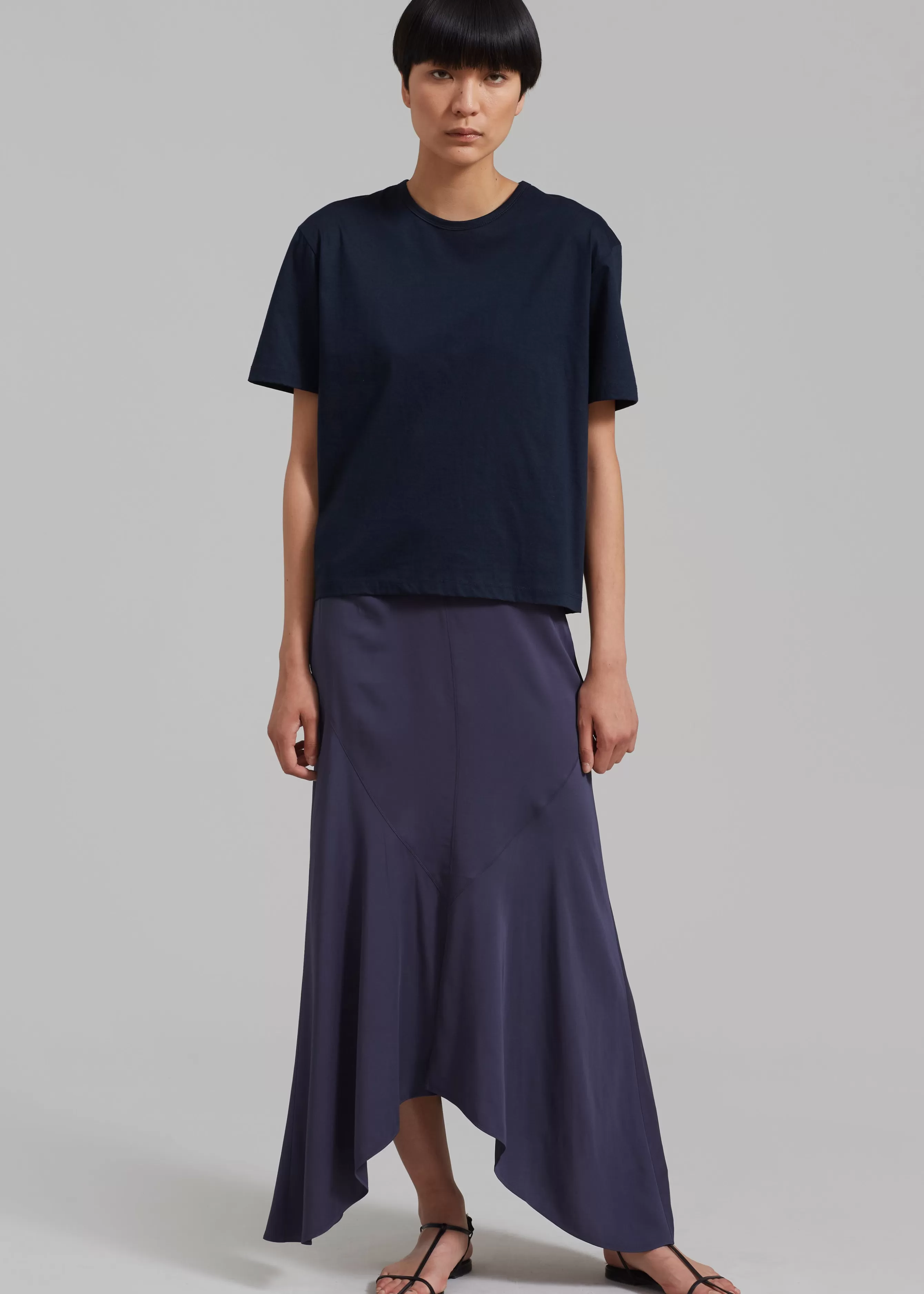 Women The Frankie Shop Rohe Fluid Panelled Skirt