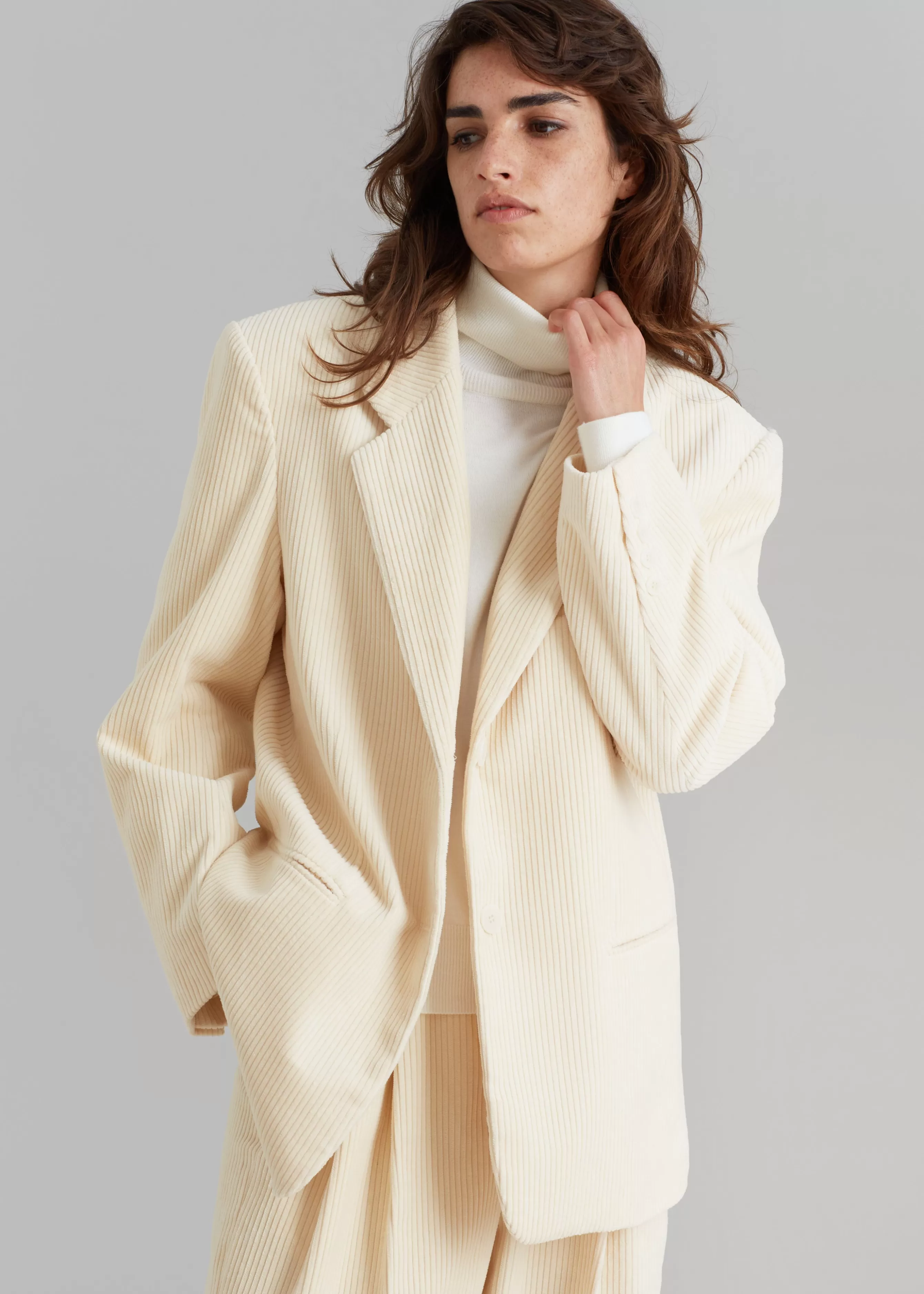 Women The Frankie Shop Siham Corduroy Blazer