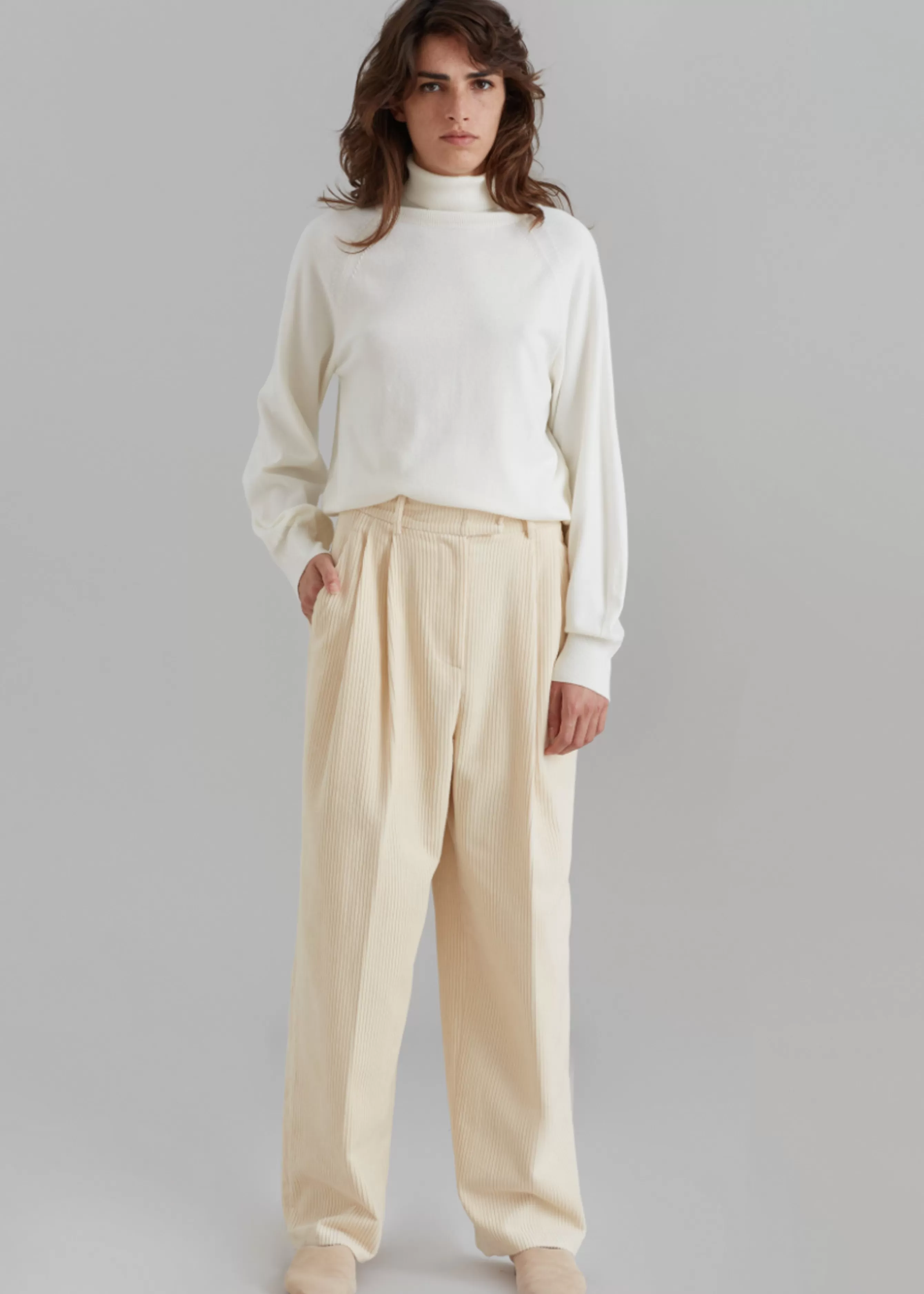 Women The Frankie Shop Siham Corduroy Pants