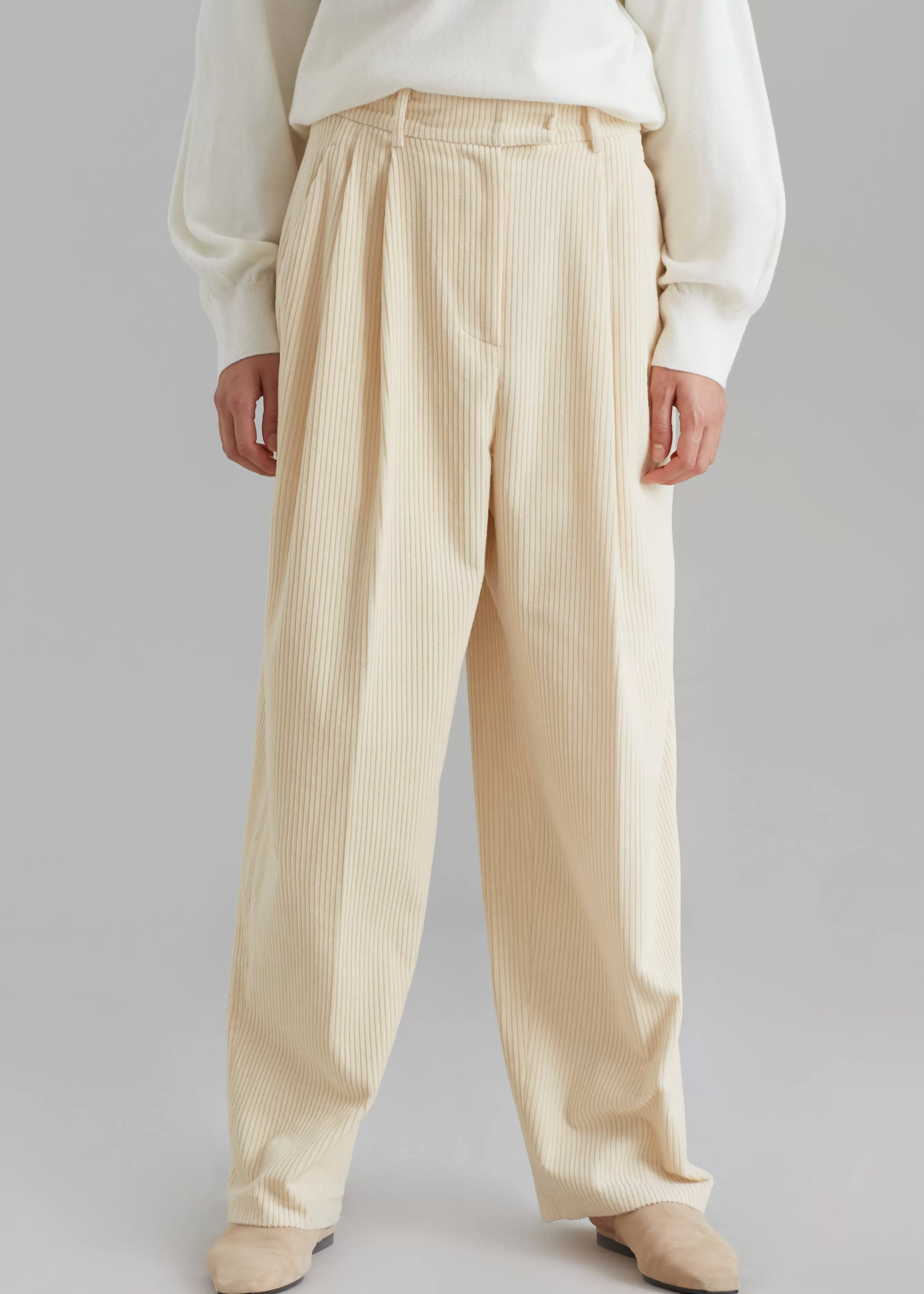 Women The Frankie Shop Siham Corduroy Pants