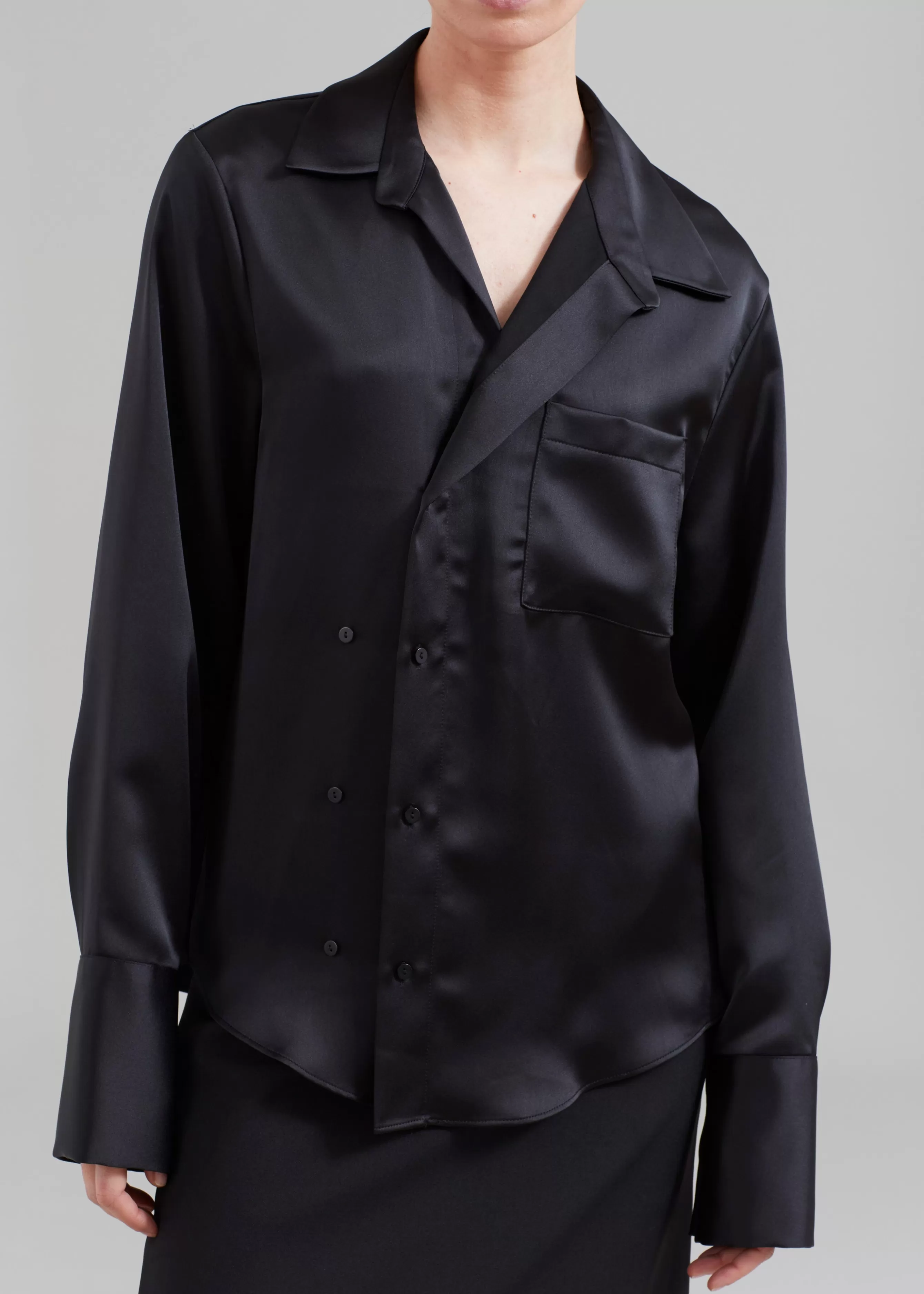 Women The Frankie Shop Sree Silky Shirt