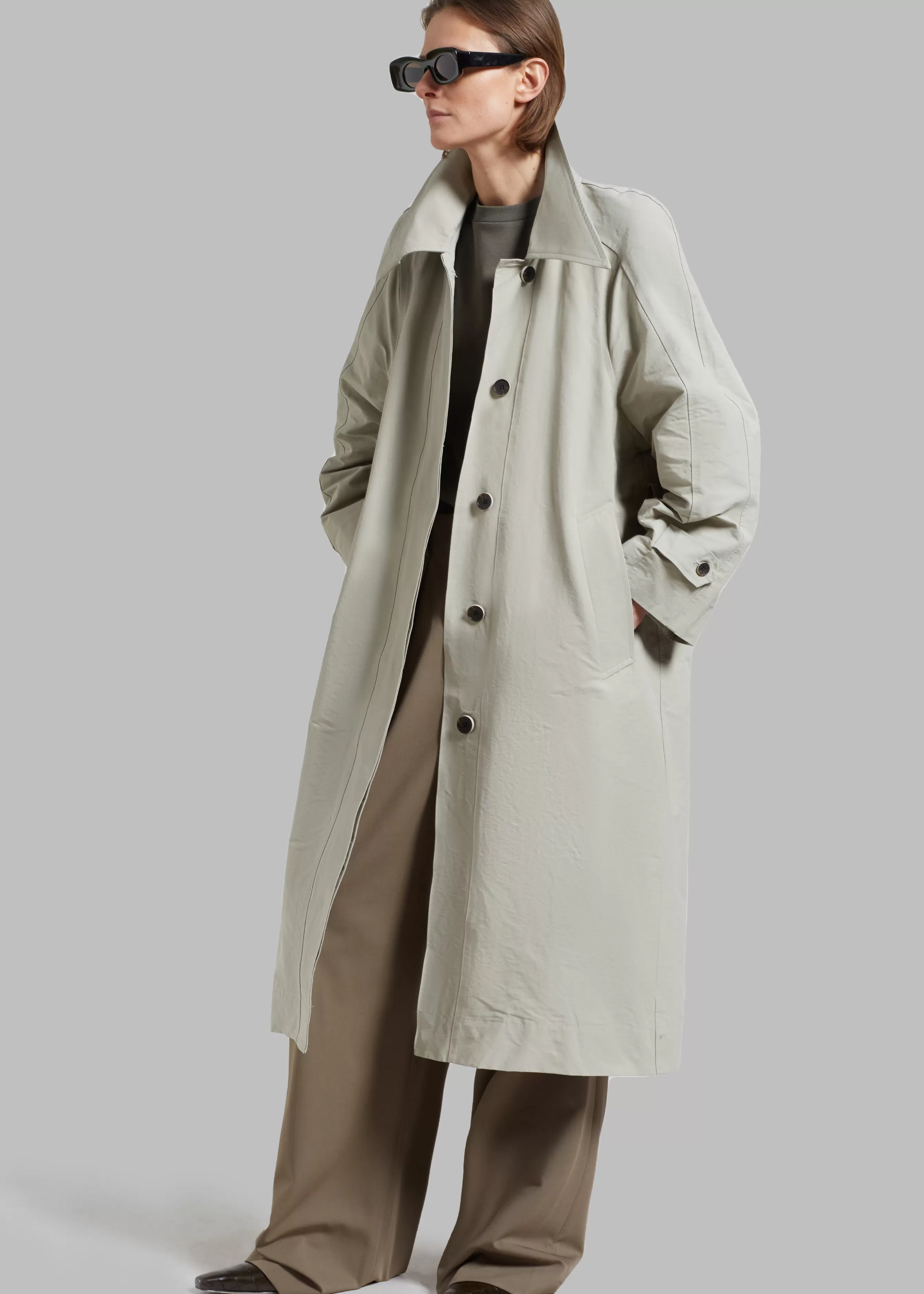 Women The Frankie Shop Tal Trench Coat