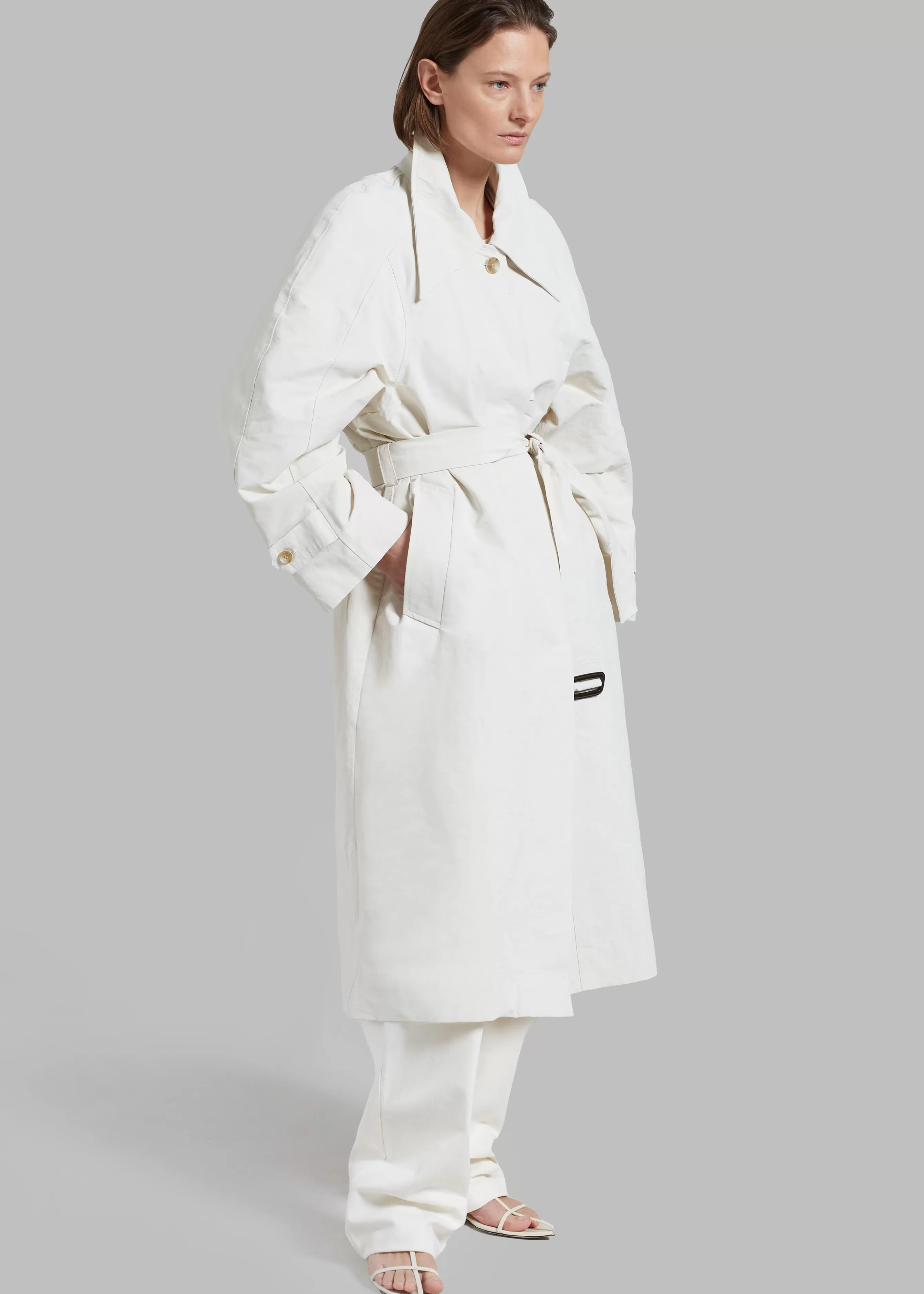 Women The Frankie Shop Tal Trench Coat