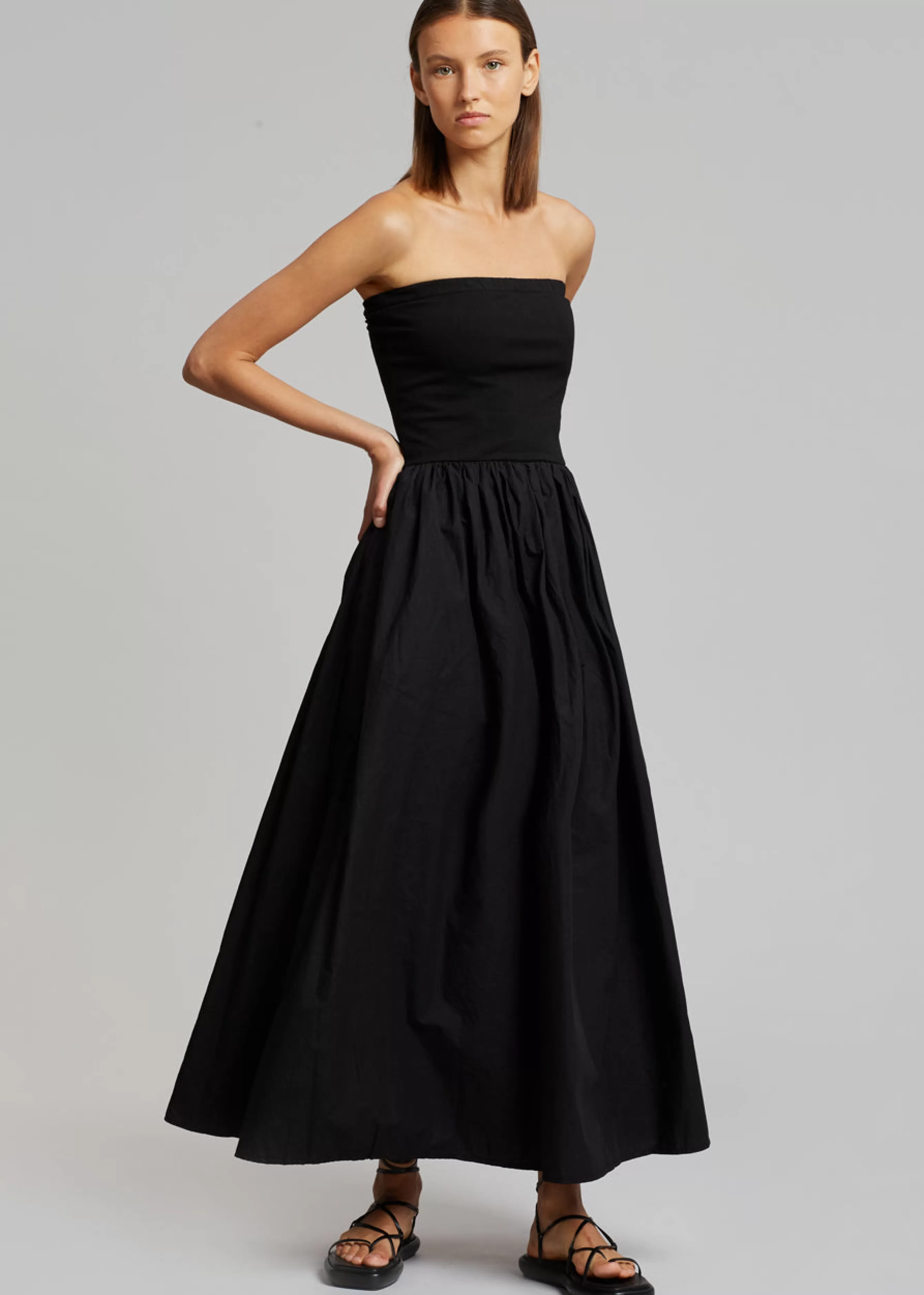 Women The Frankie Shop Tamo Strapless Maxi Dress