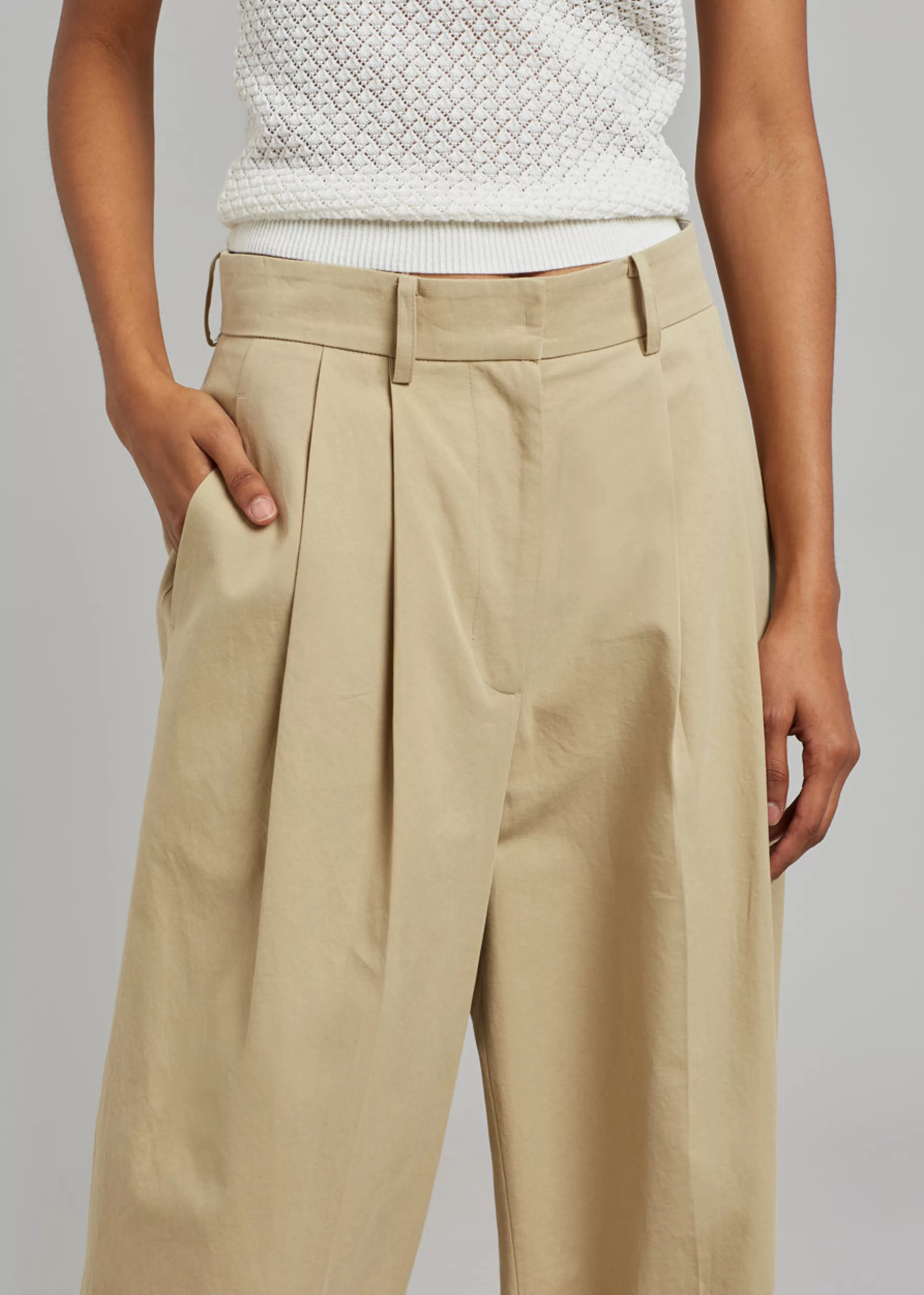 Women The Frankie Shop Tansy Cotton Pants