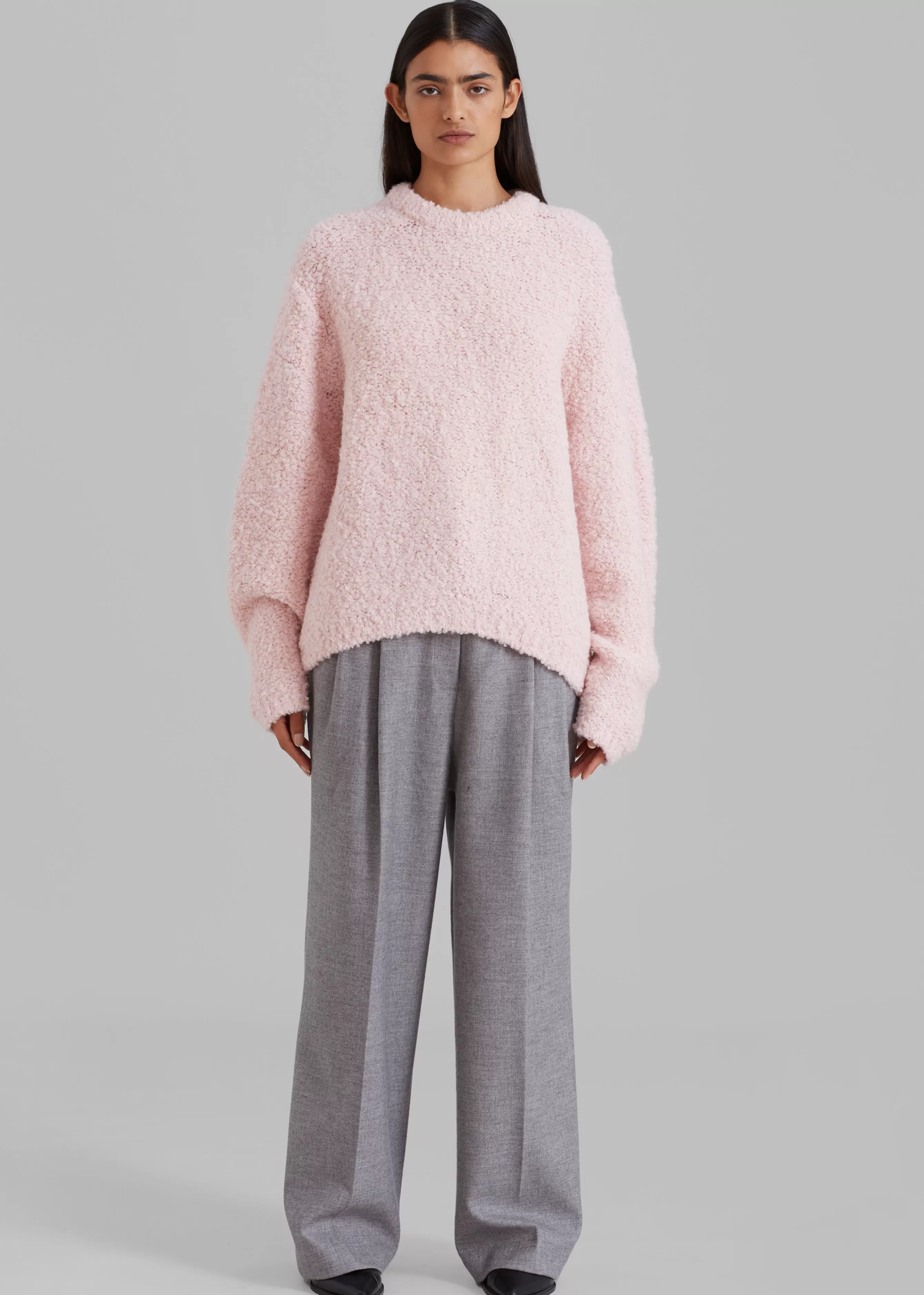 Women The Frankie Shop Vilo Boucle Sweater